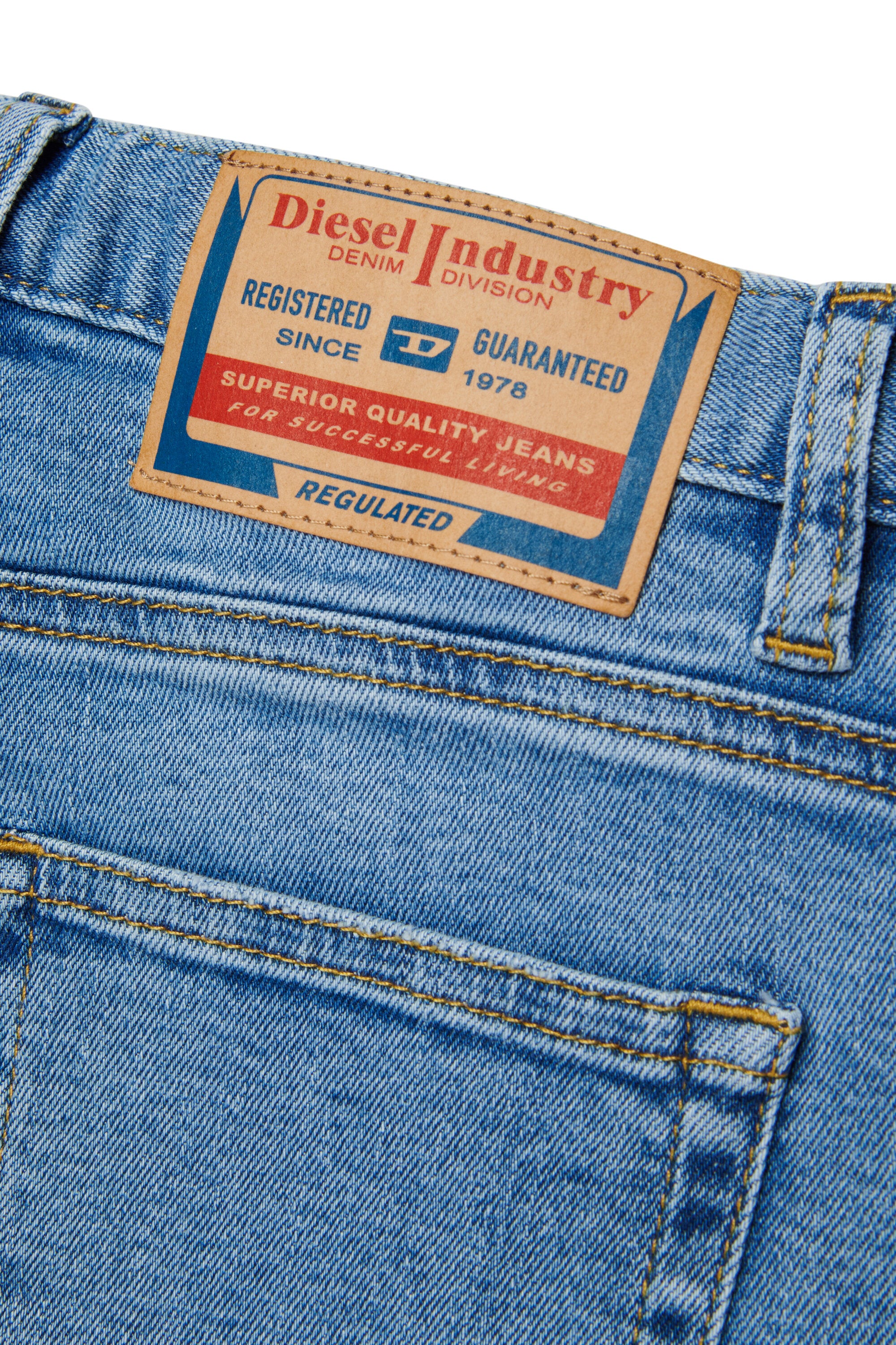 Shorts vaqueros azul claro de cinco bolsillos - D-Argjx