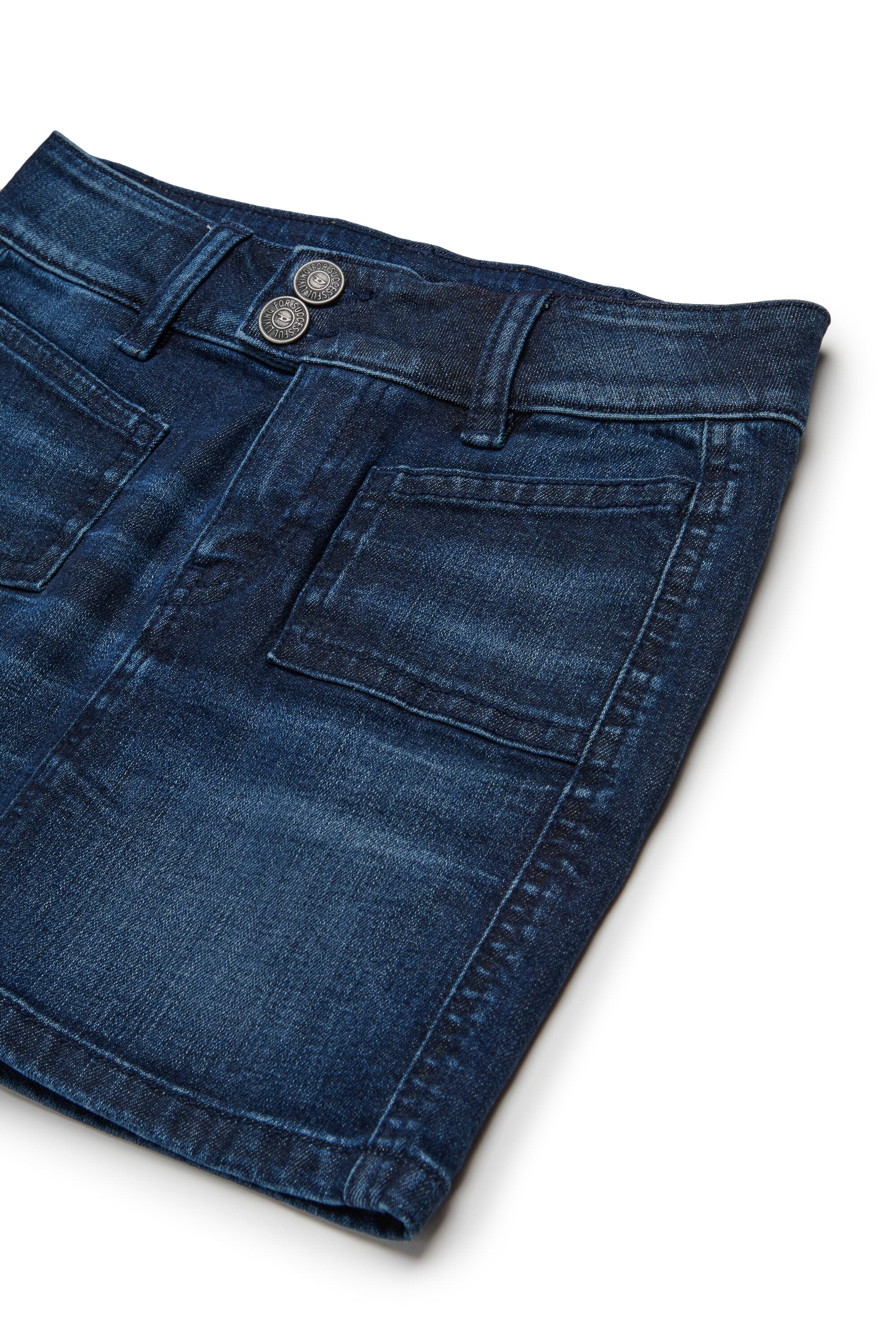 Minifalda vaquera azul oscuro