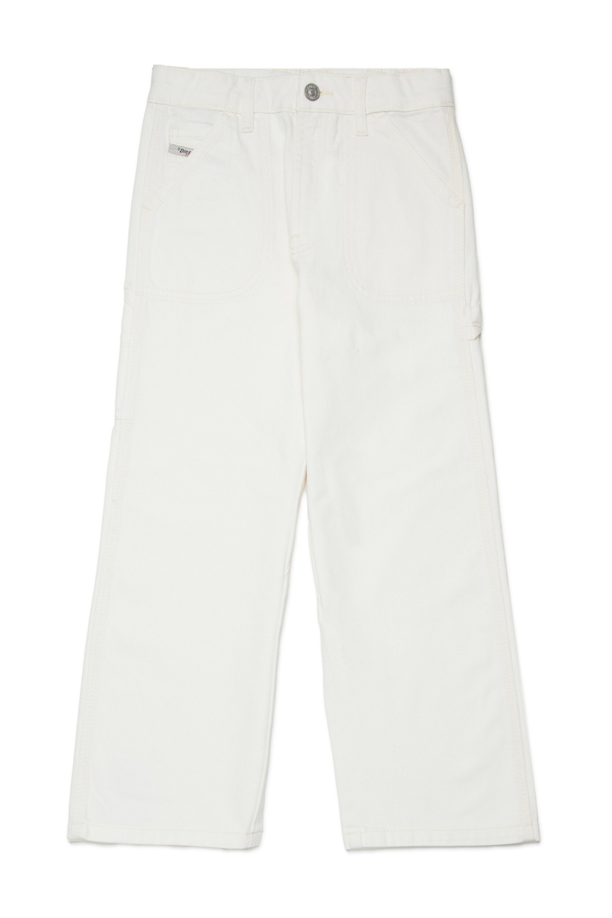 Vaqueros relaxed fit blancos - D-Bart