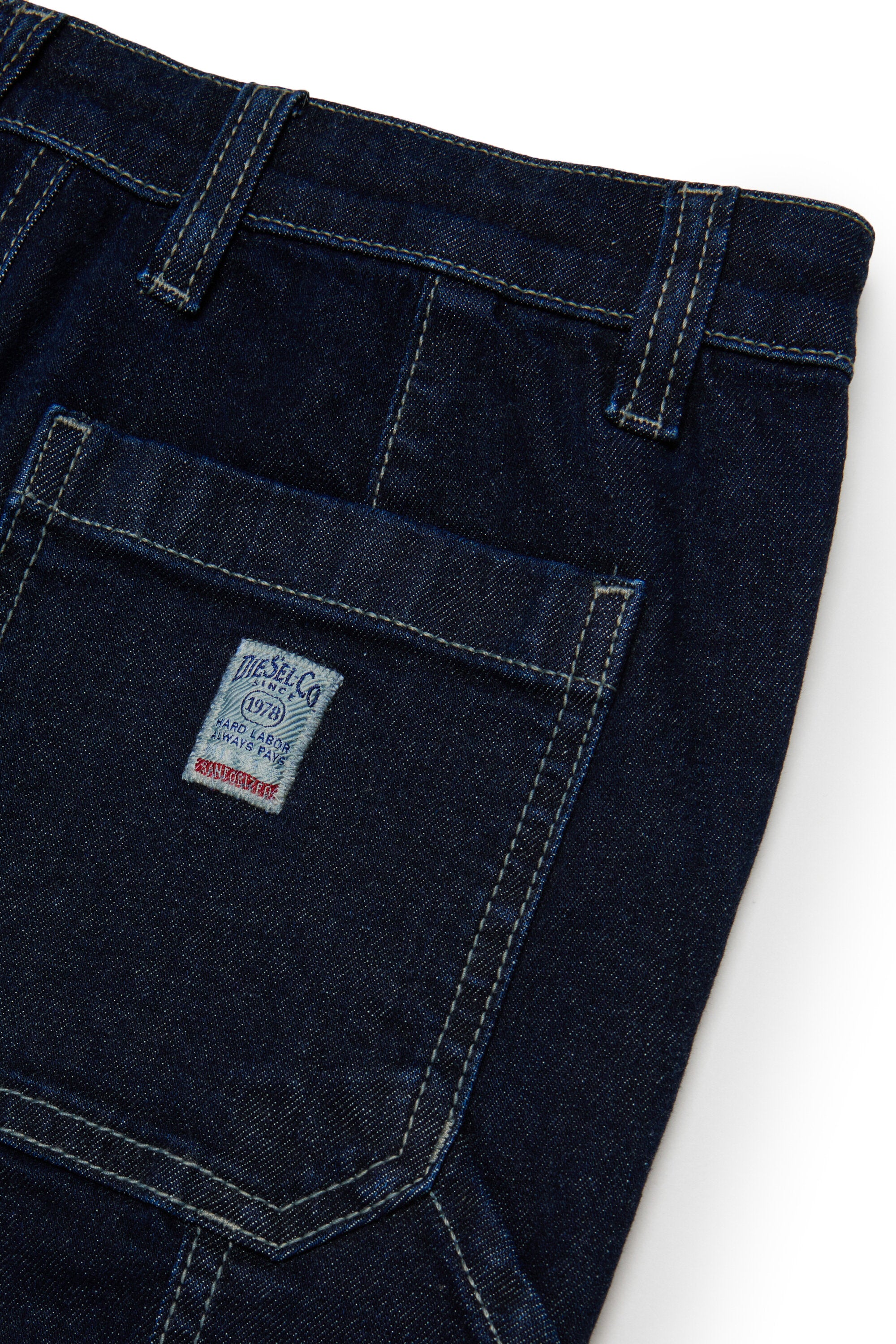 Jeans relaxed fit azul oscuro - D-Bart
