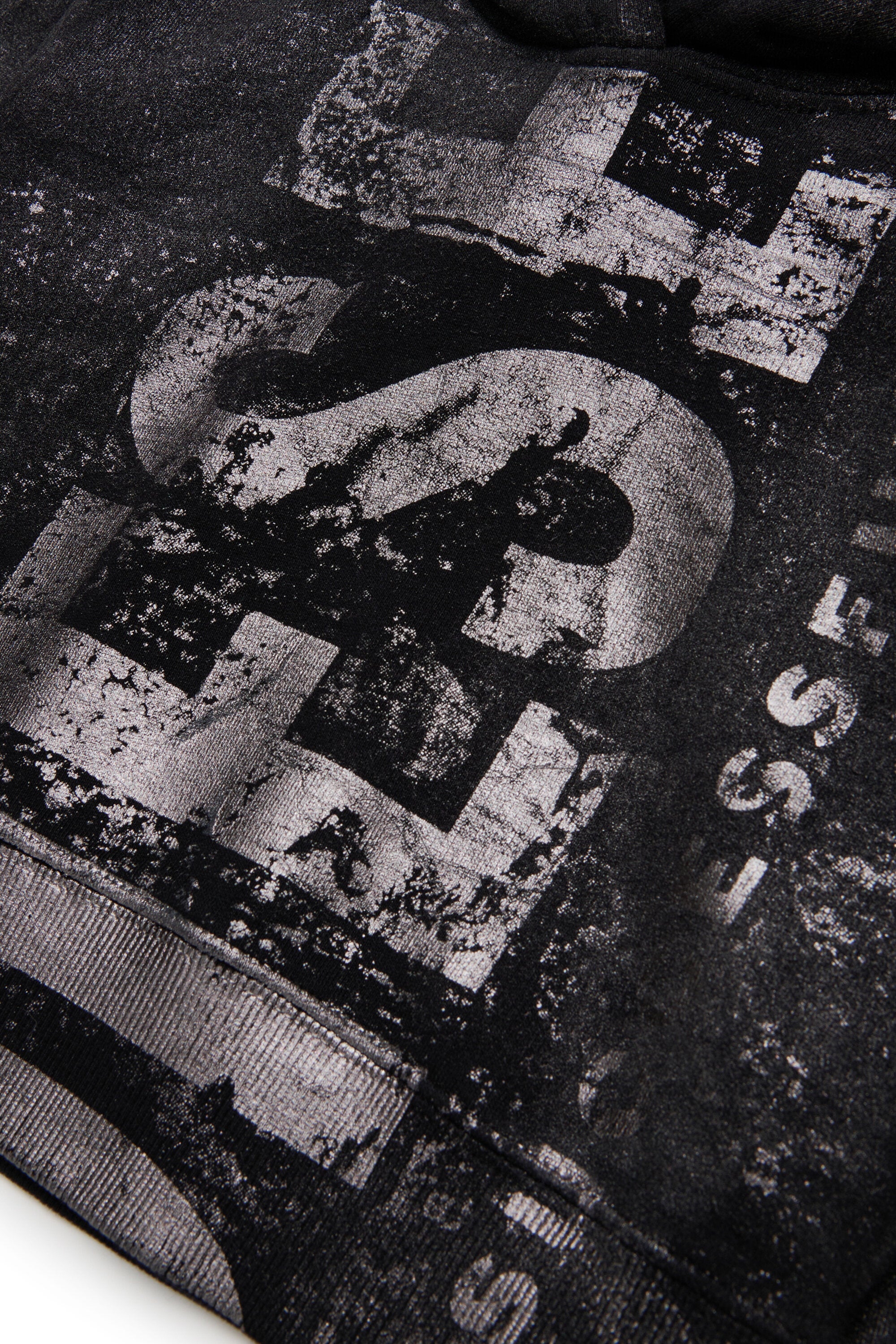 Sudadera con capucha y logotipo maxi