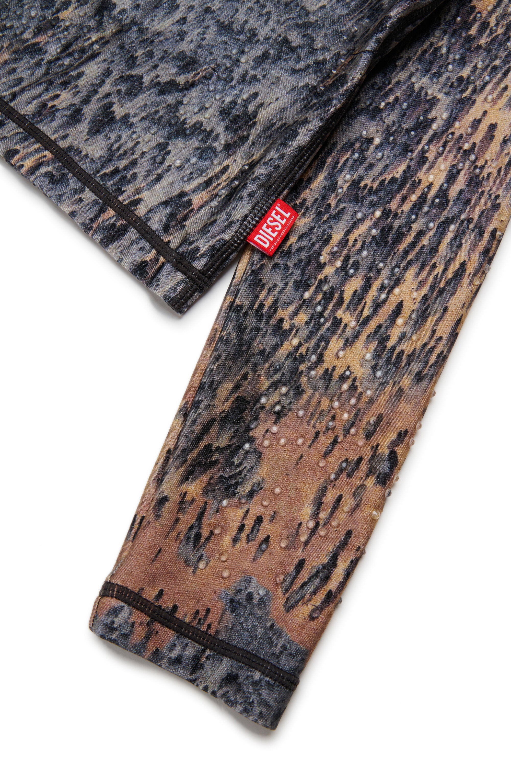 Acid Rain allover stretch fabric T-shirt