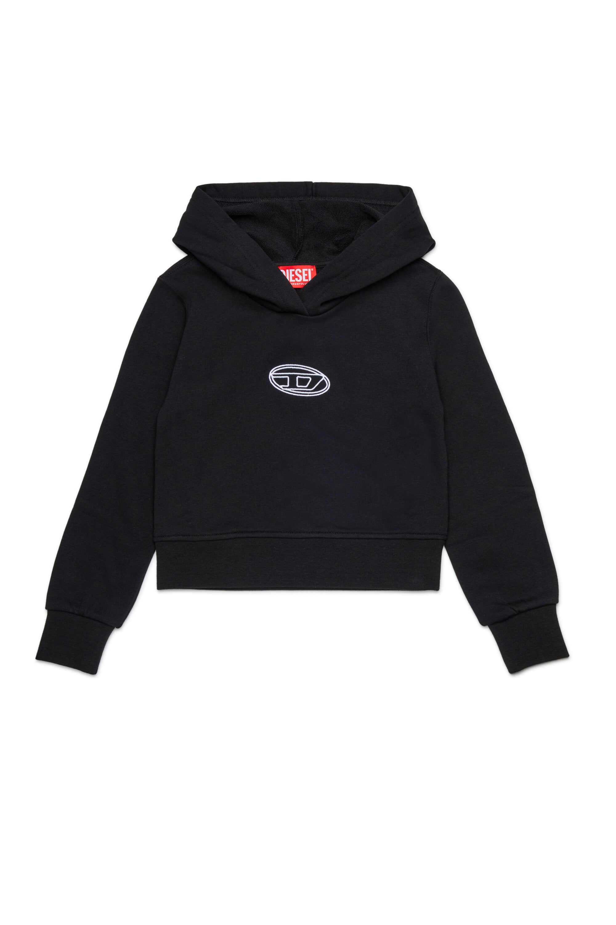 Sudadera con capucha y logotipo Oval D