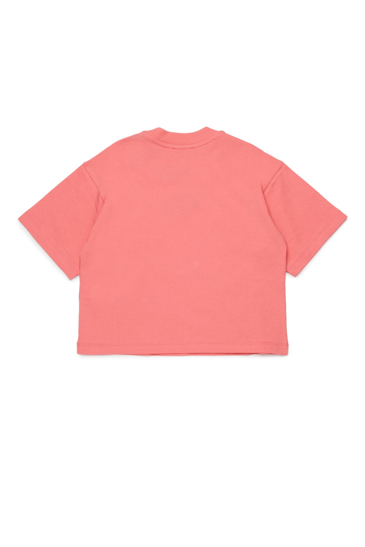 Camiseta boxy de punto con el logotipo de la Oval D