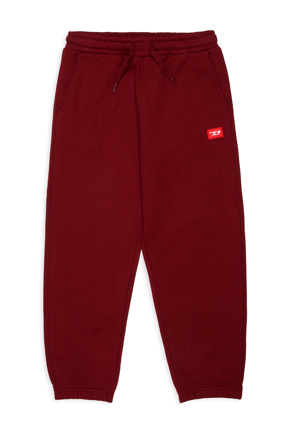Pantalones deportivos con parche D rojo