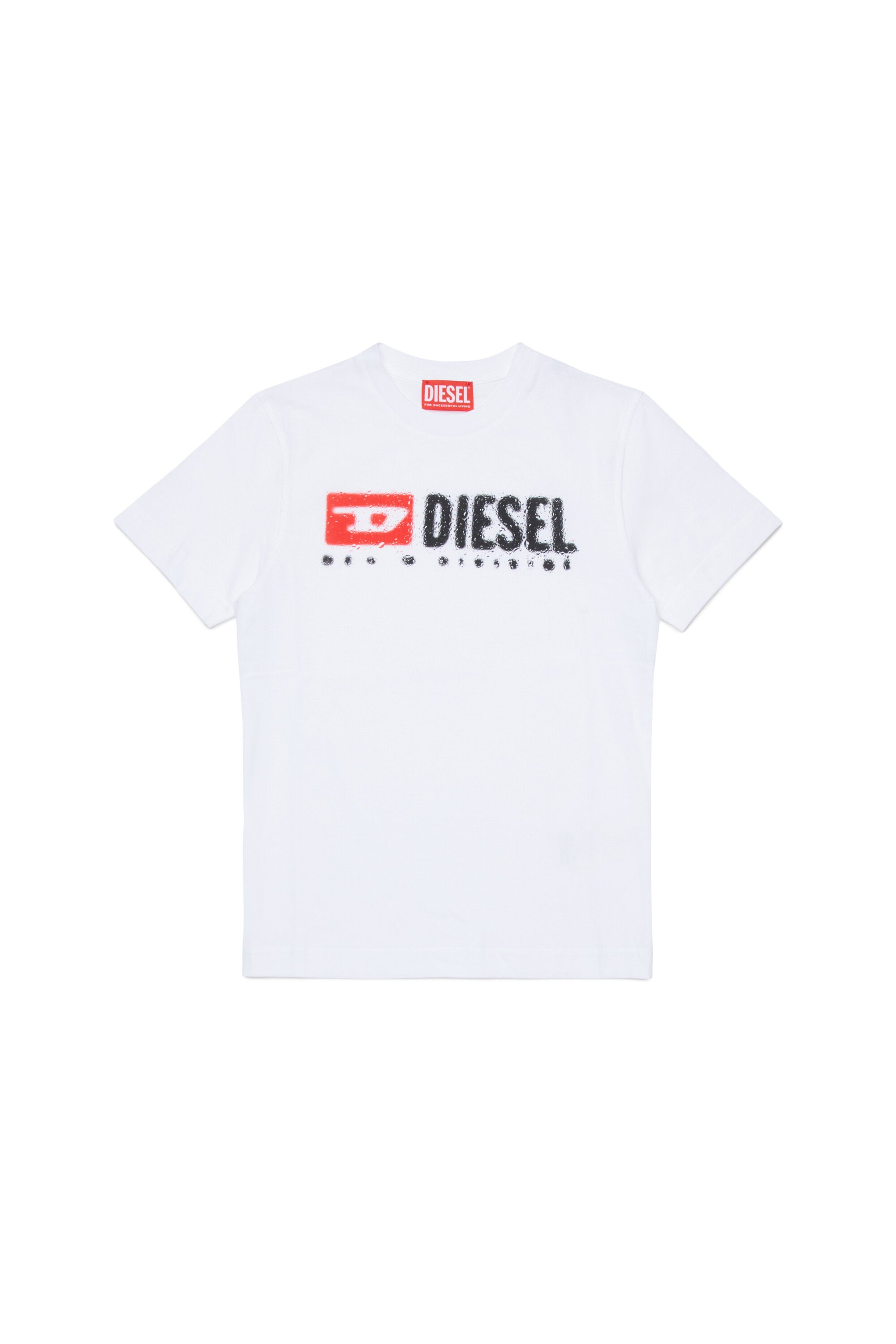 Camiseta de jersey con logotipo Diesel Denim Division