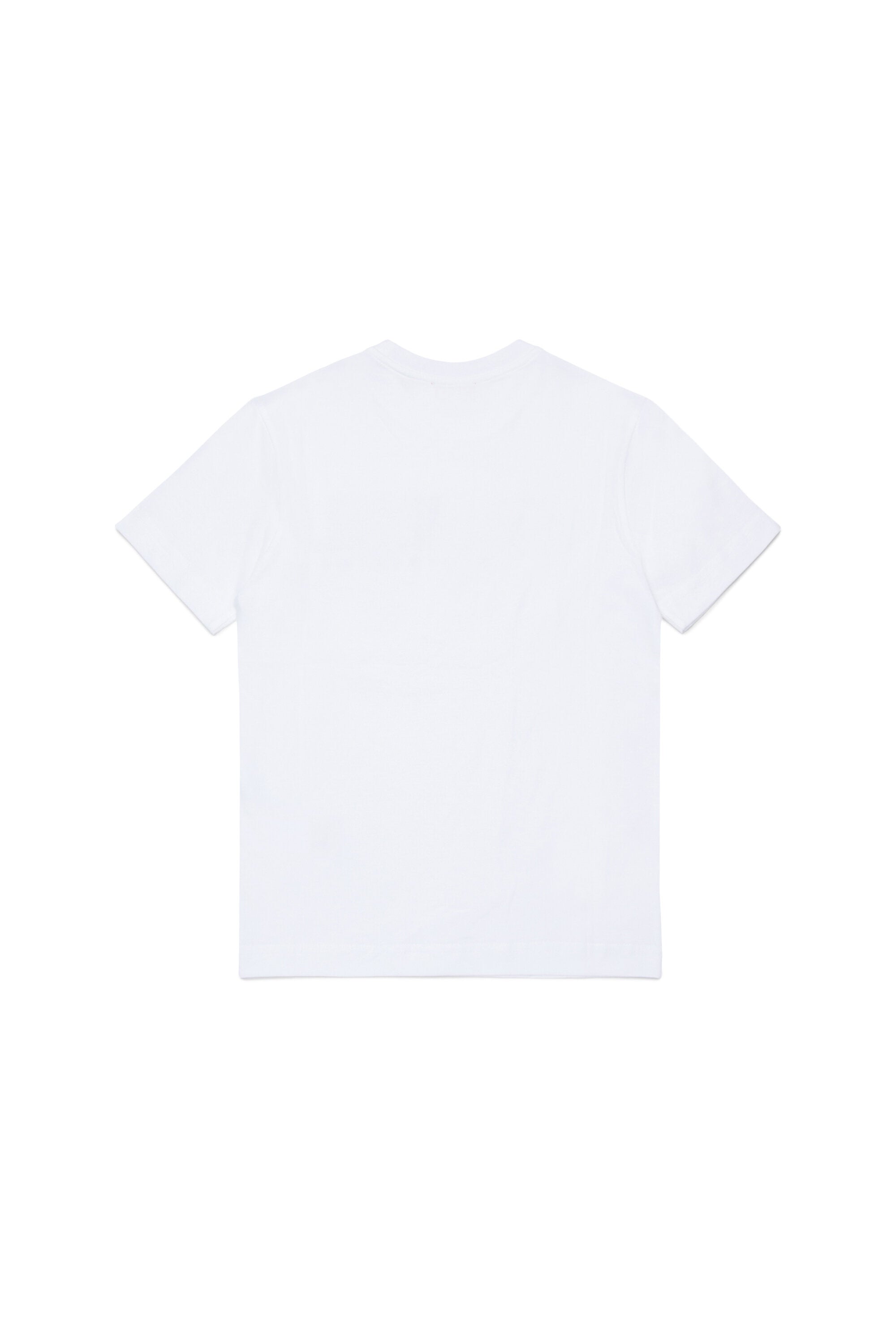 Camiseta de jersey con logotipo Diesel Denim Division