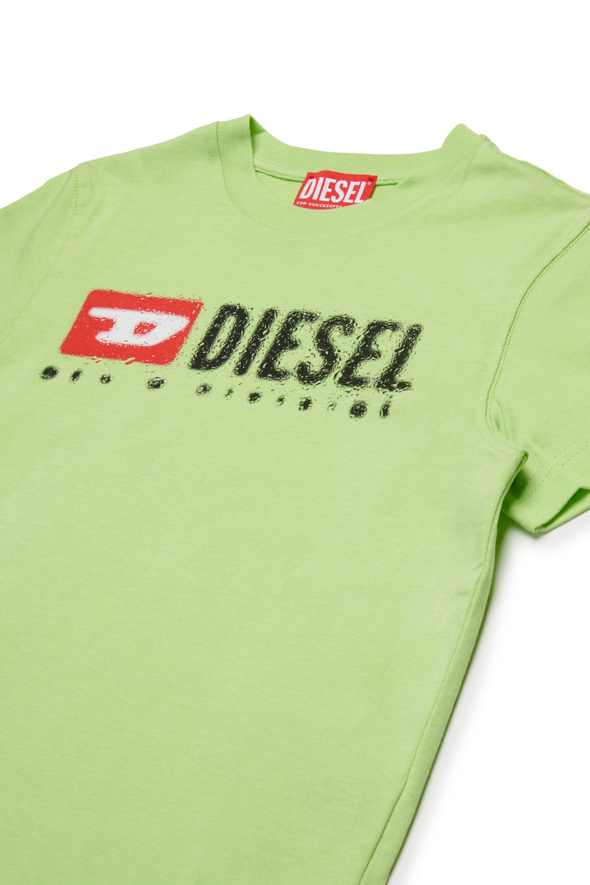 Camiseta de jersey con logotipo Diesel Denim Division