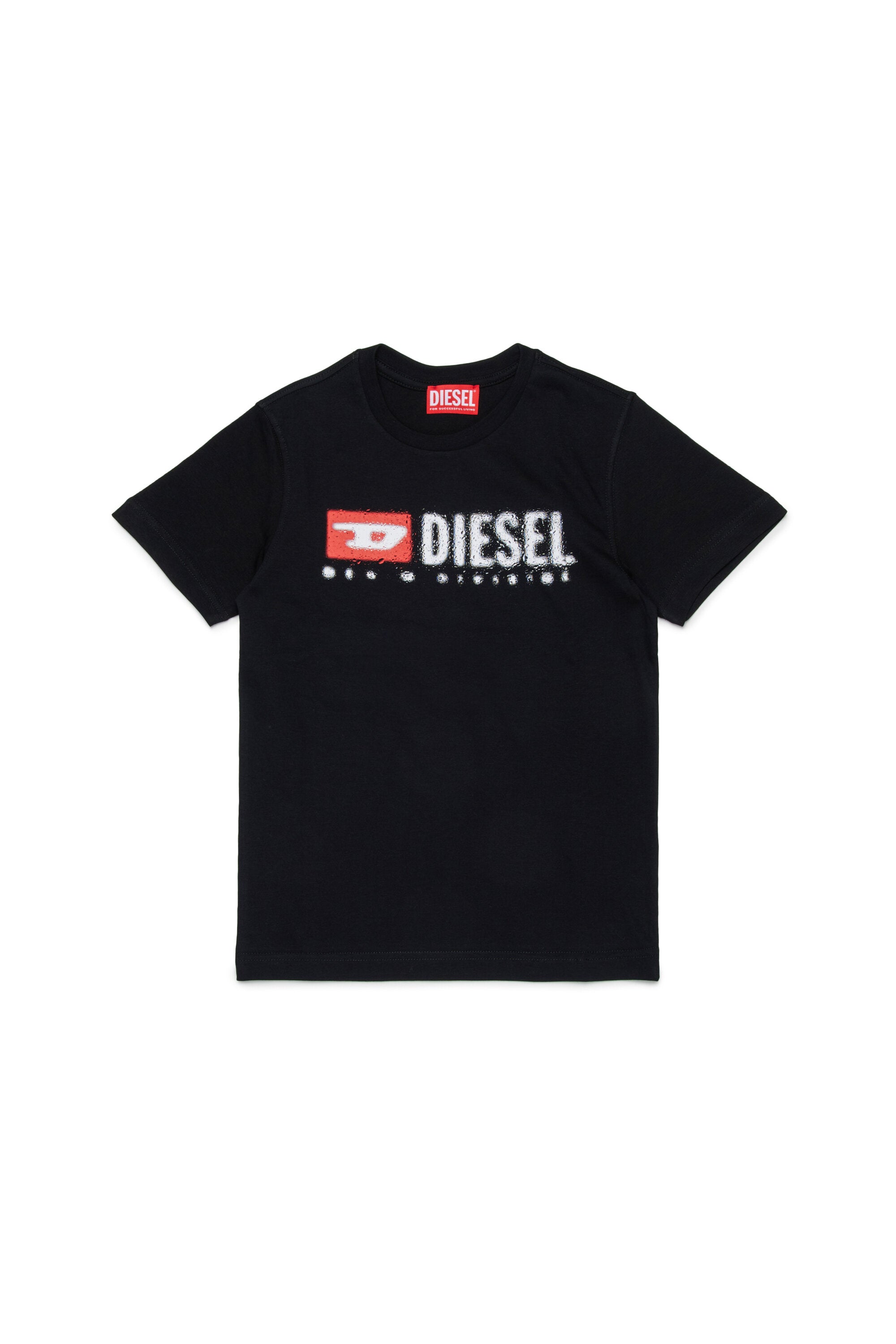 Camiseta de jersey con logotipo Diesel Denim Division