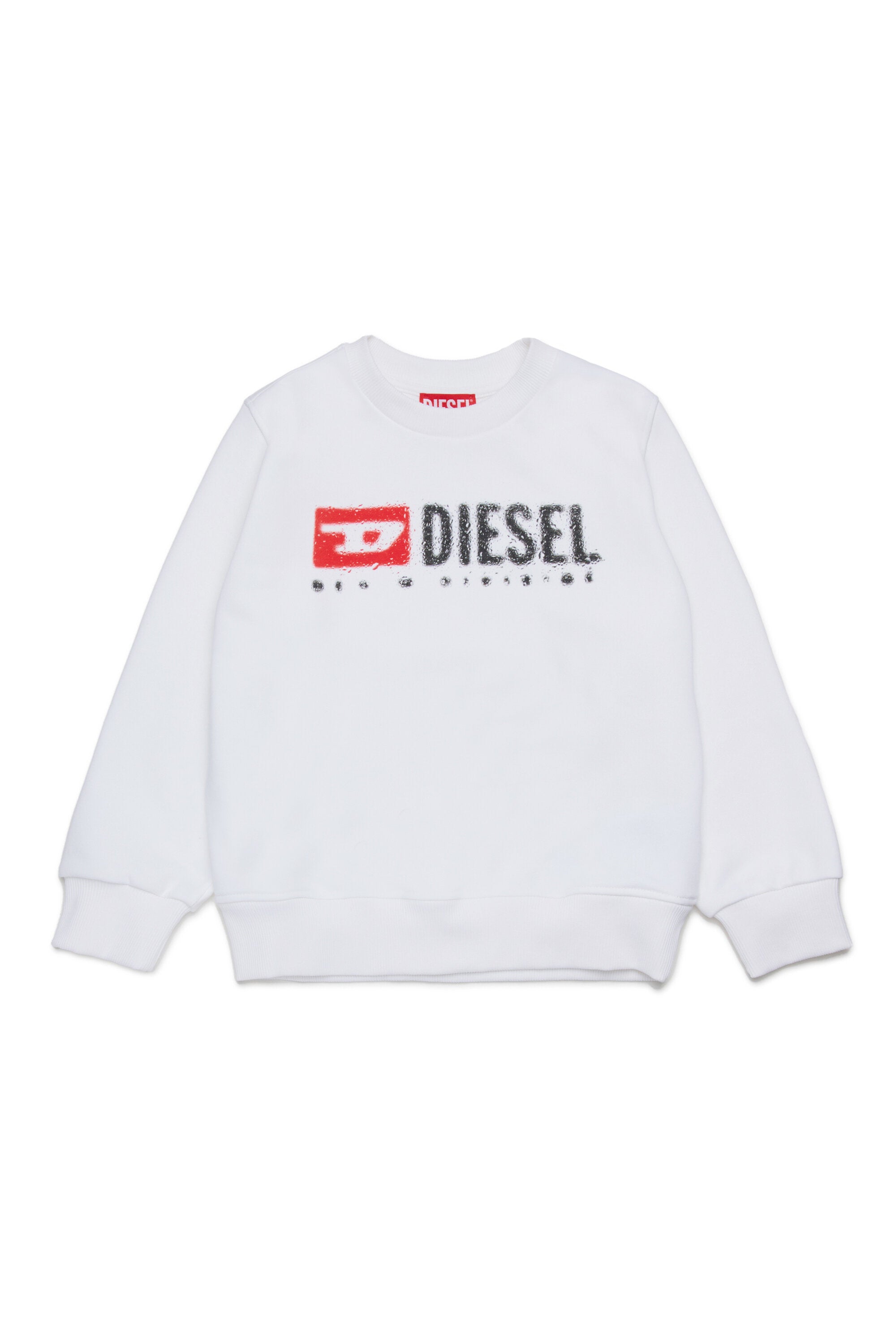 Sudadera de cuello redondo con logotipo Diesel Denim Division