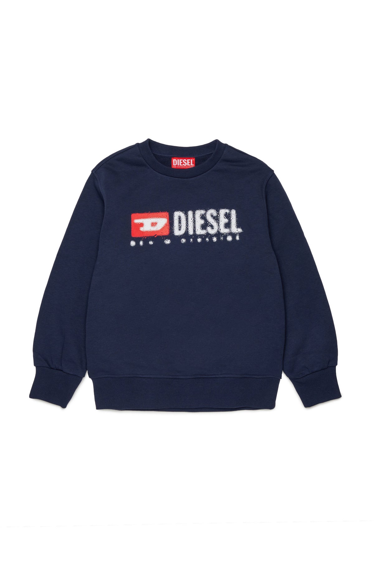 Diesel Denim Division logo crew-neck sweatshirt
