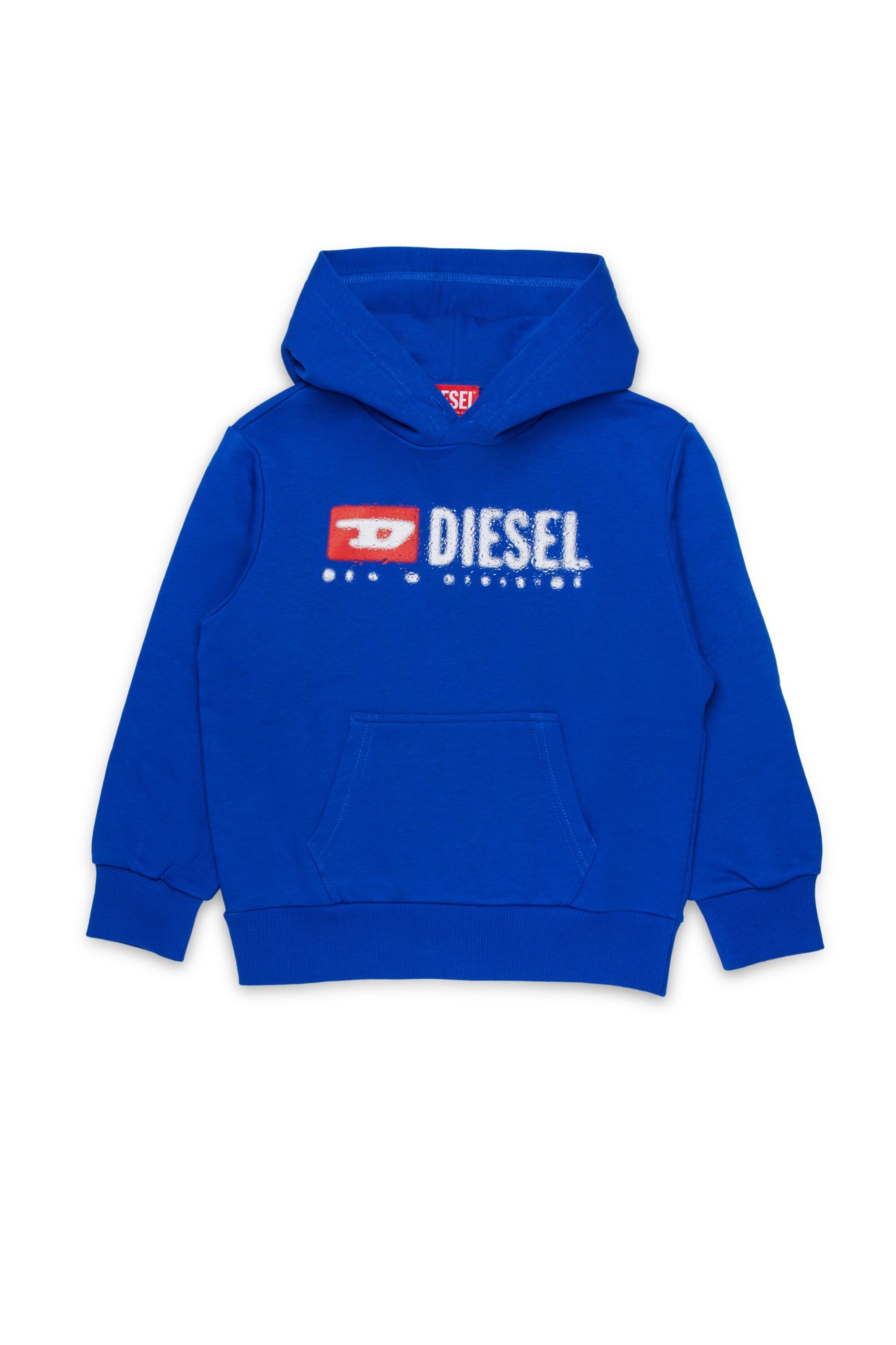 Sudadera con capucha y logotipo Diesel Denim Division