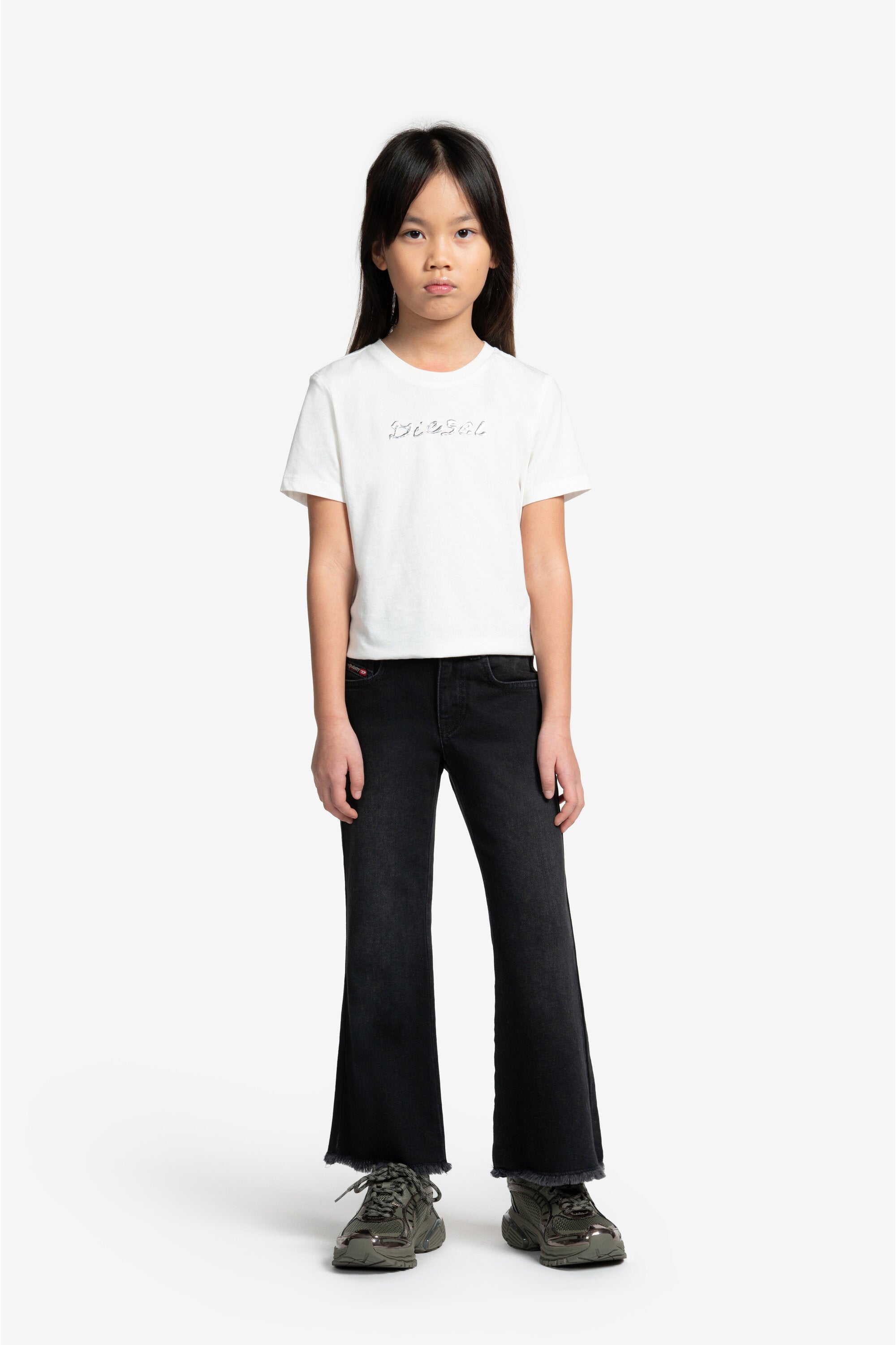 Black shaded bootcut jeans - D-Prilla