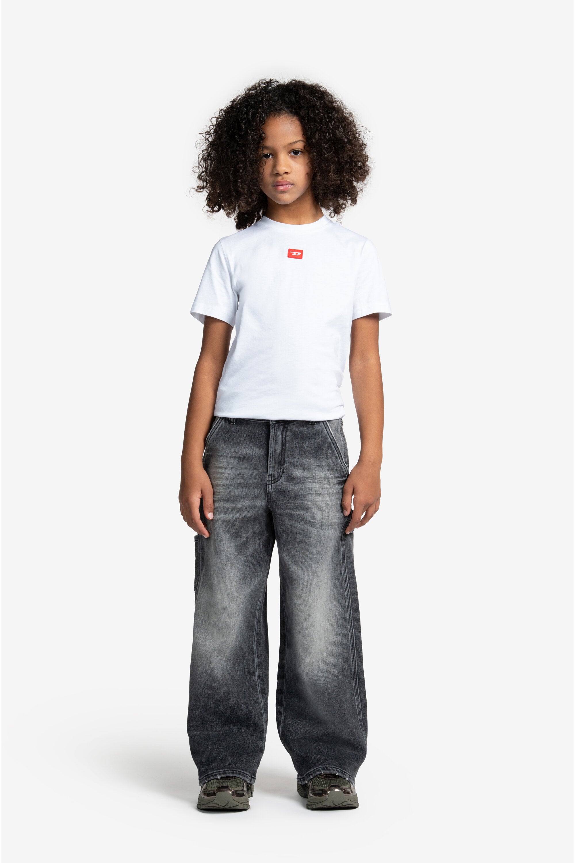 JoggJeans® relaxed negro sombreado - D-Argjx Work