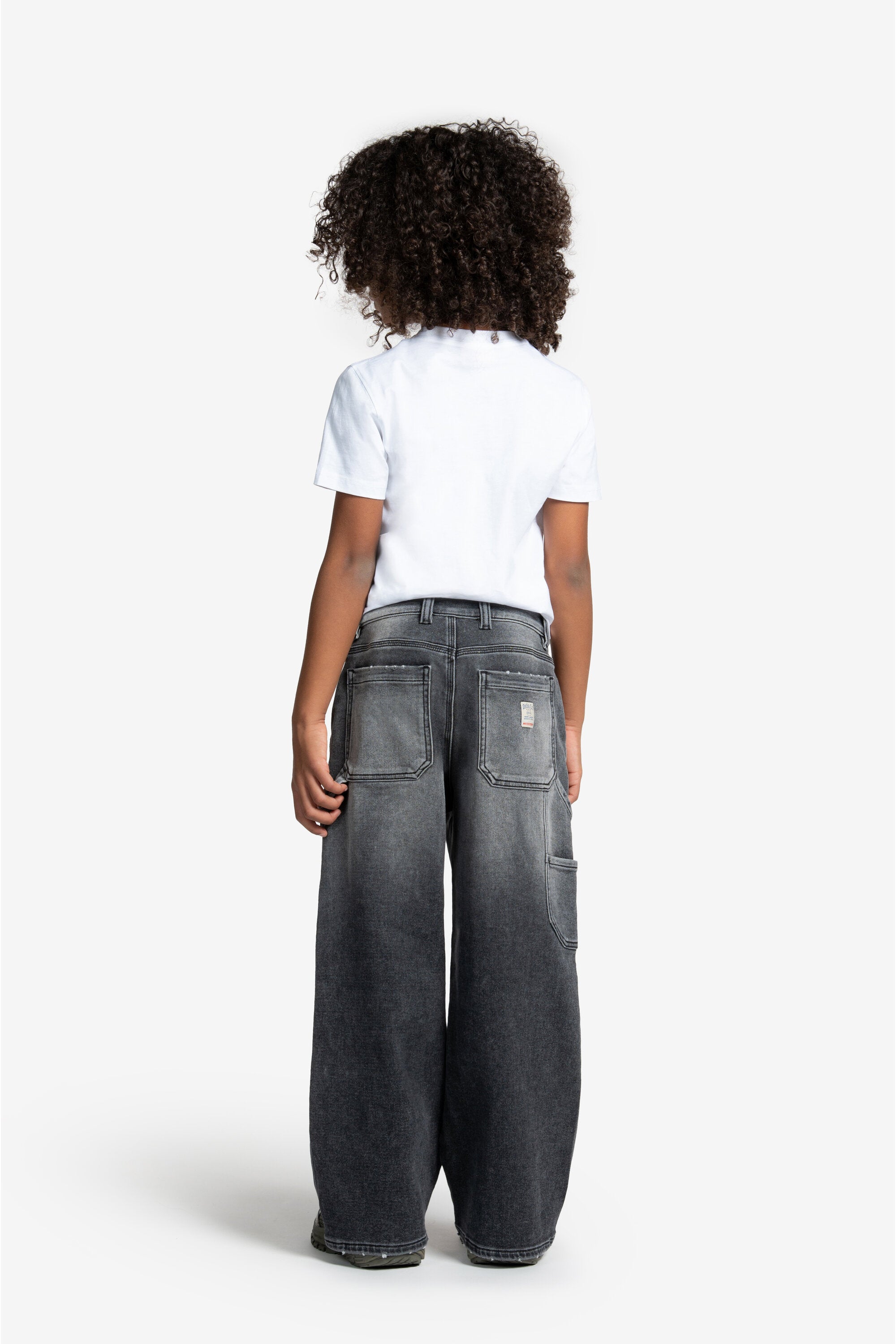 JoggJeans® relaxed negro sombreado - D-Argjx Work