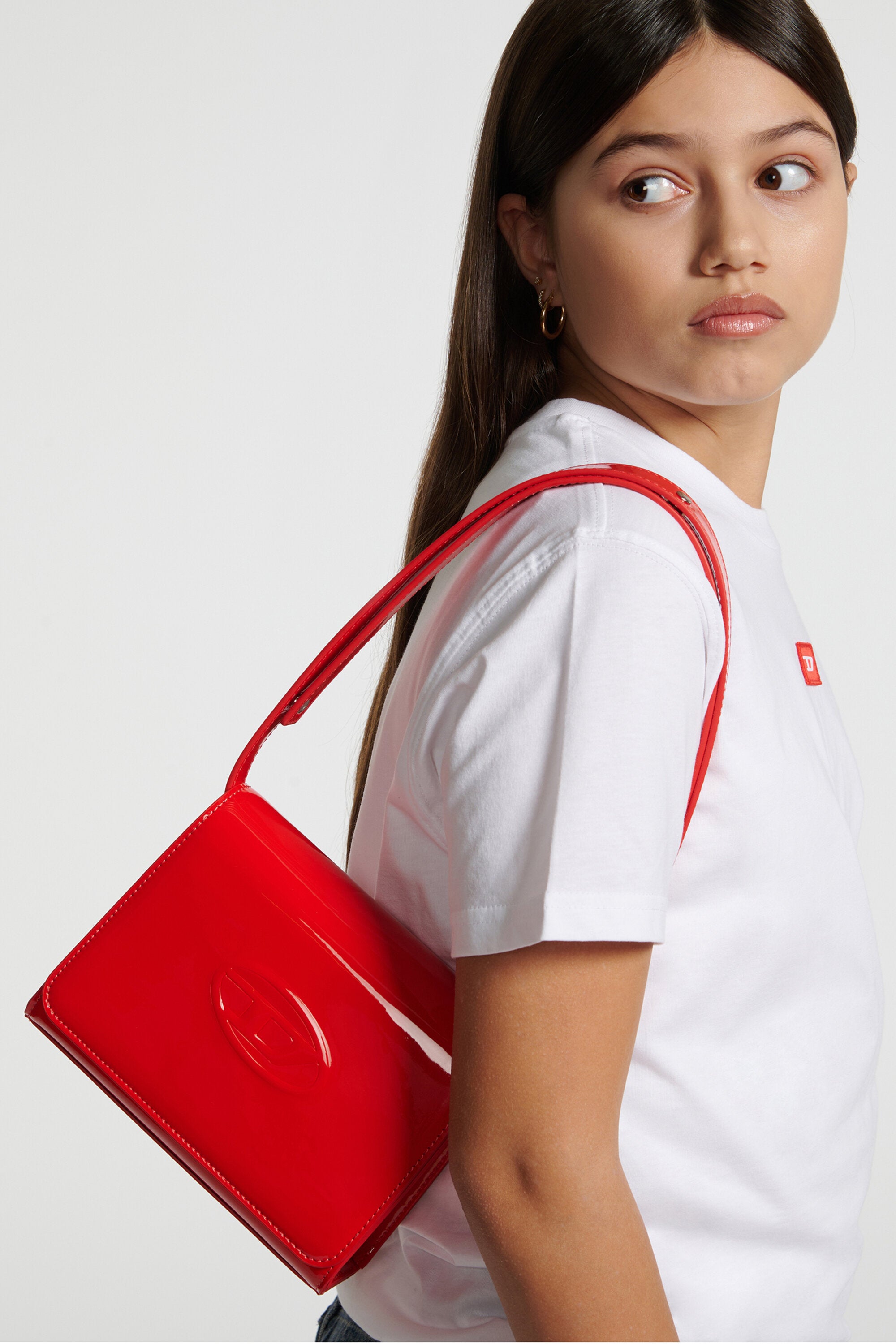 Bolso efecto charol WROSE