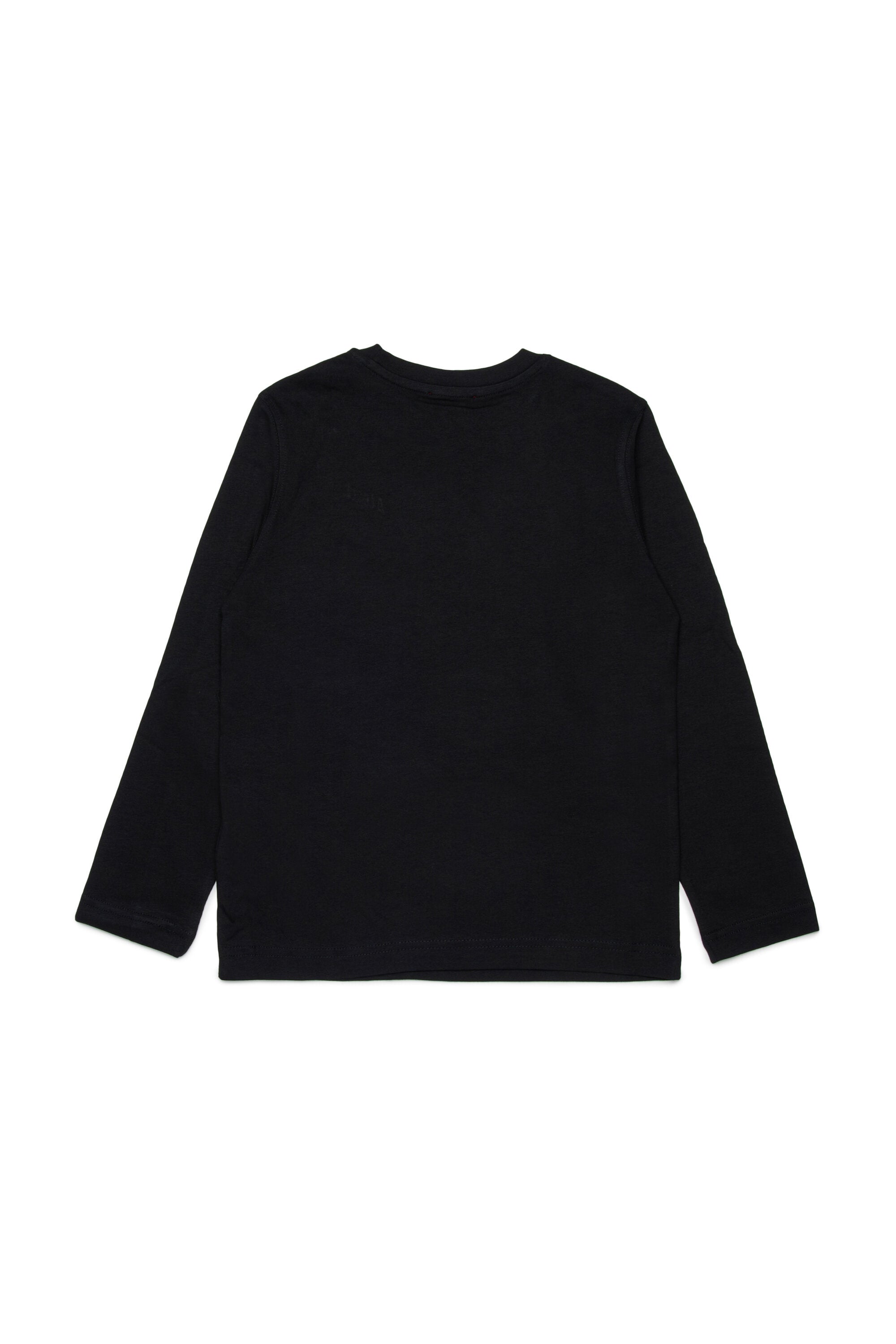 Camiseta de manga larga de jersey con logotipo Diesel