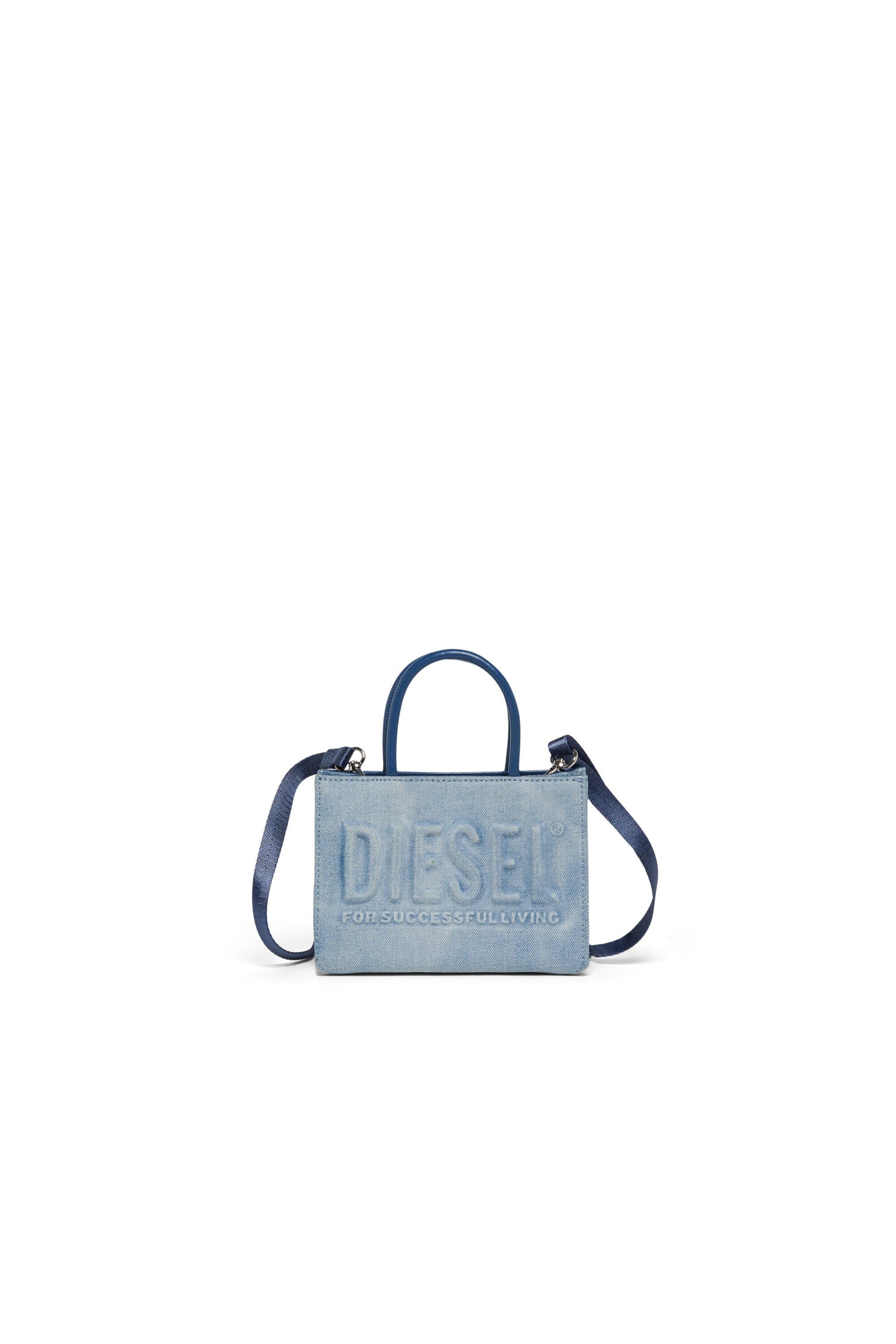 Bolso mini con logo frontal