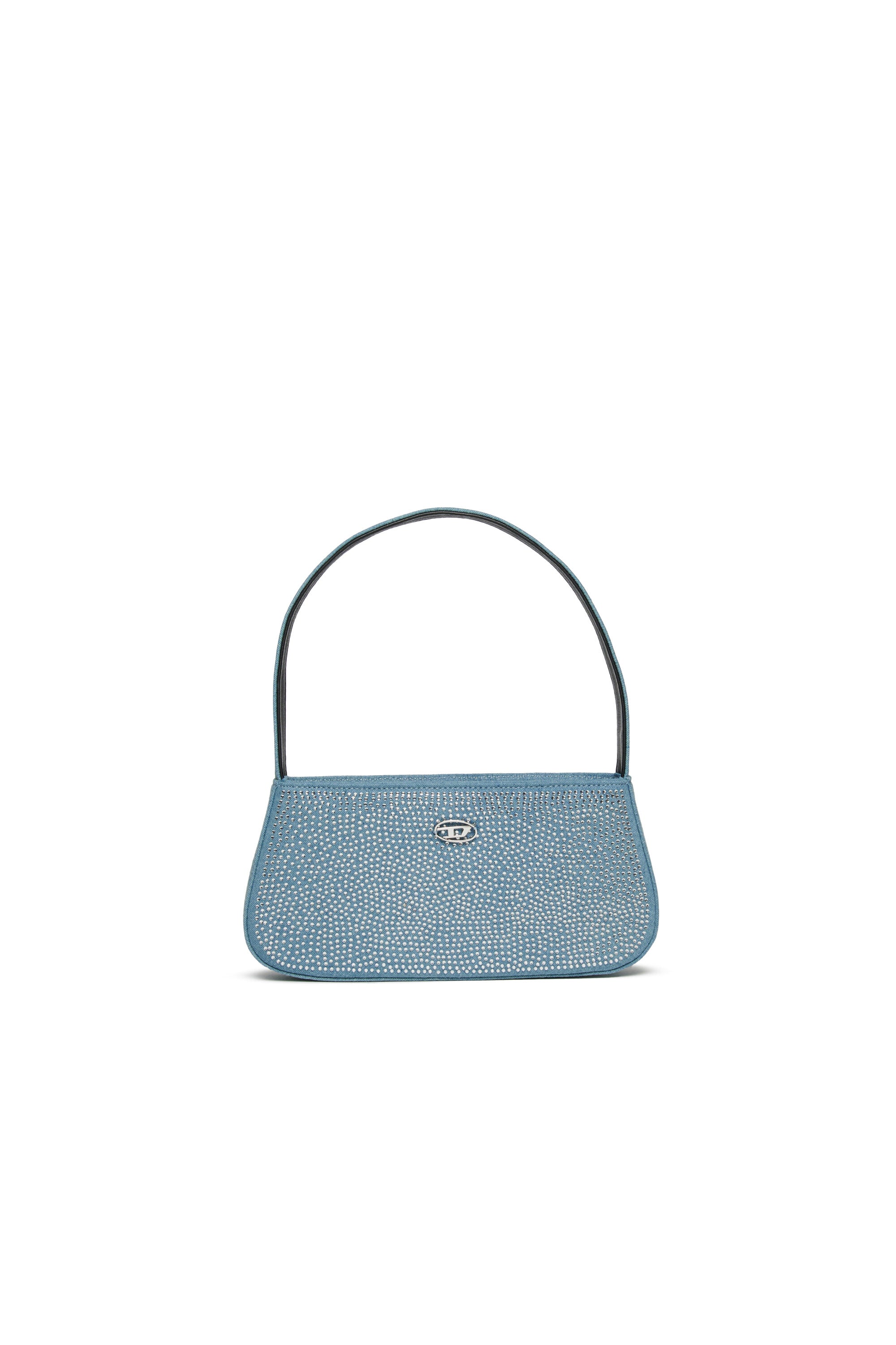 WJULIE bag in denim with rhinestones