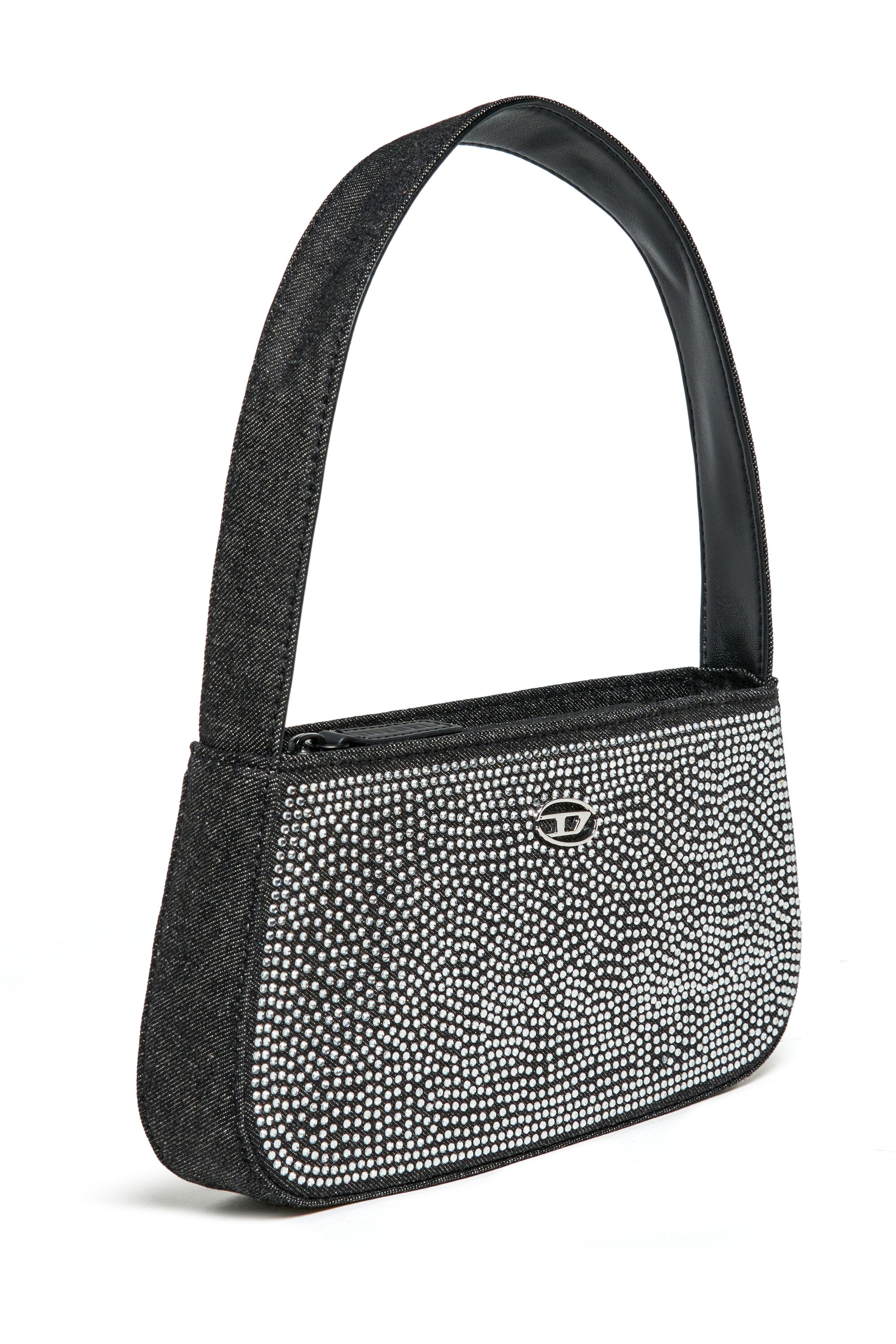 WJULIE bag in denim with rhinestones