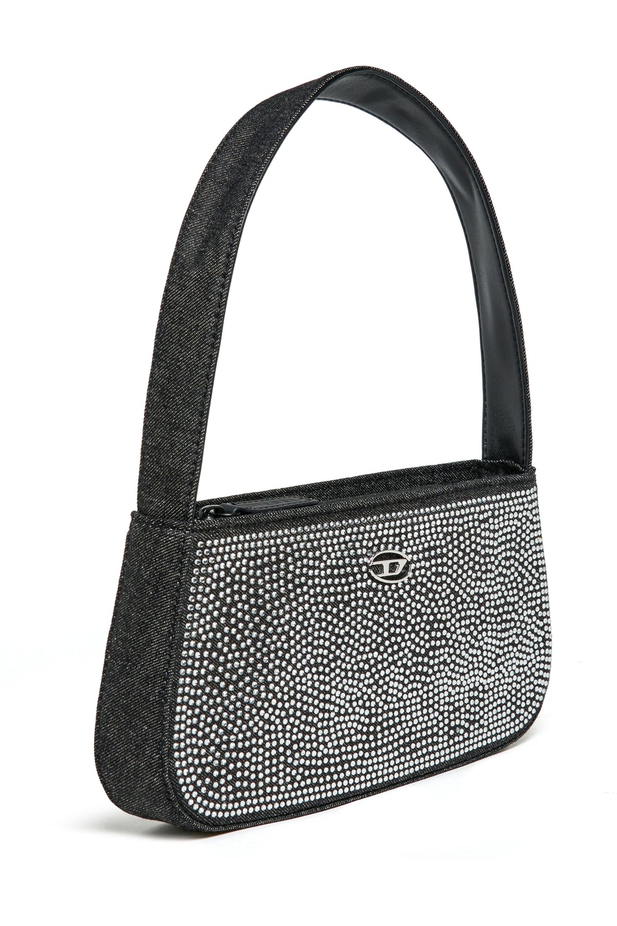WJULIE bag in denim with rhinestones