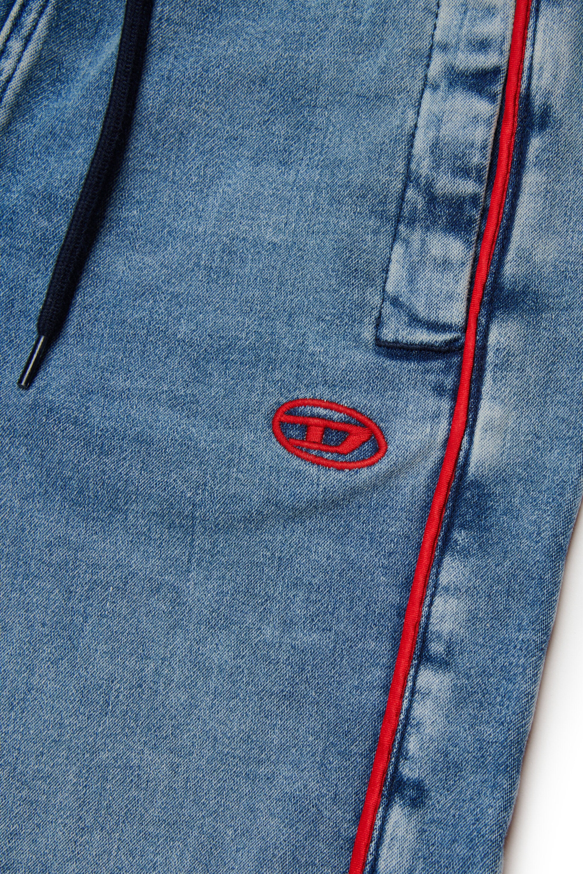 JoggJeans® denim shorts with logo - Axor