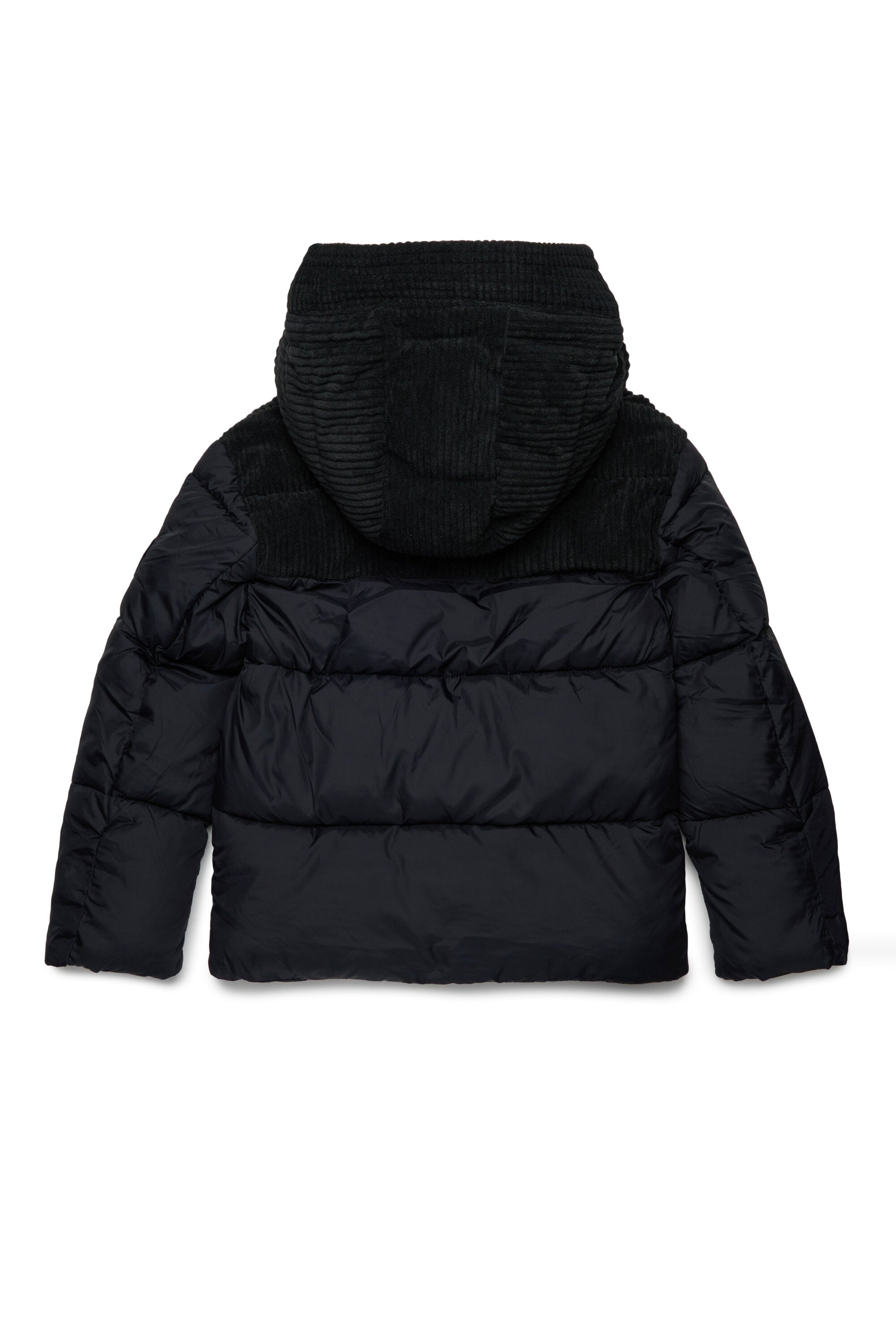 Chaqueta acolchada con logotipo