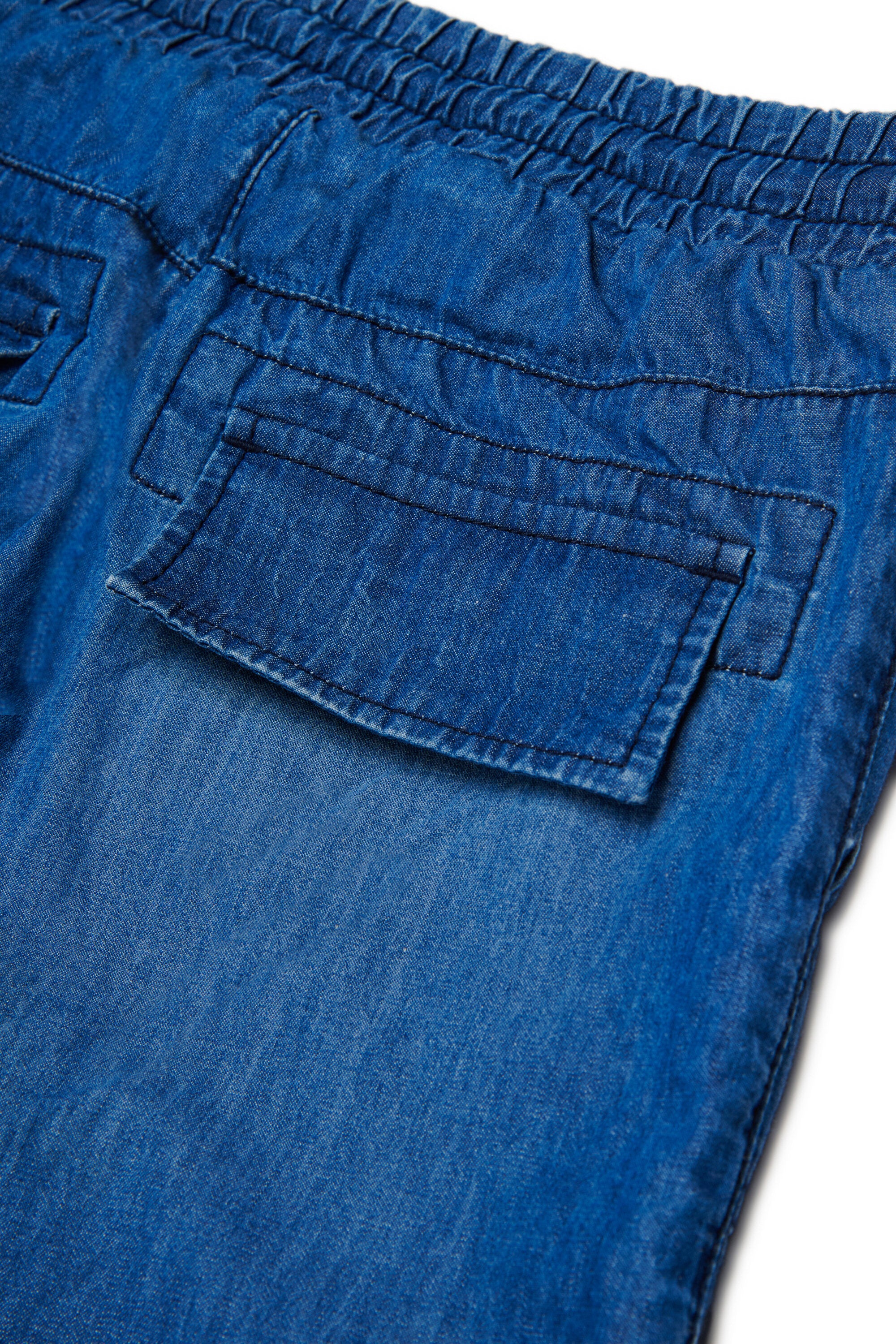 Jeans relaxed fit lavado azul medio - D-Kaith