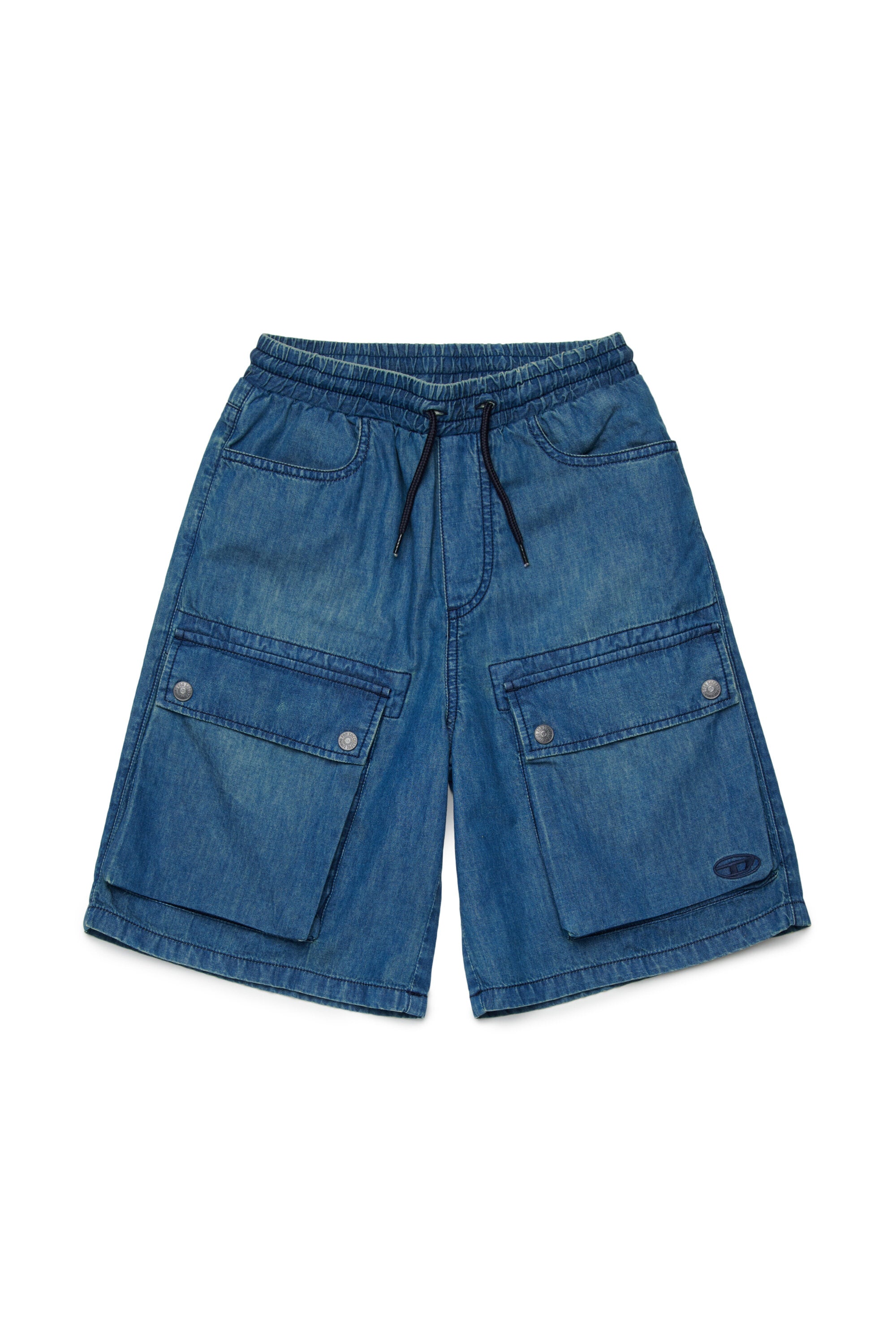 Shorts cargo vaqueros