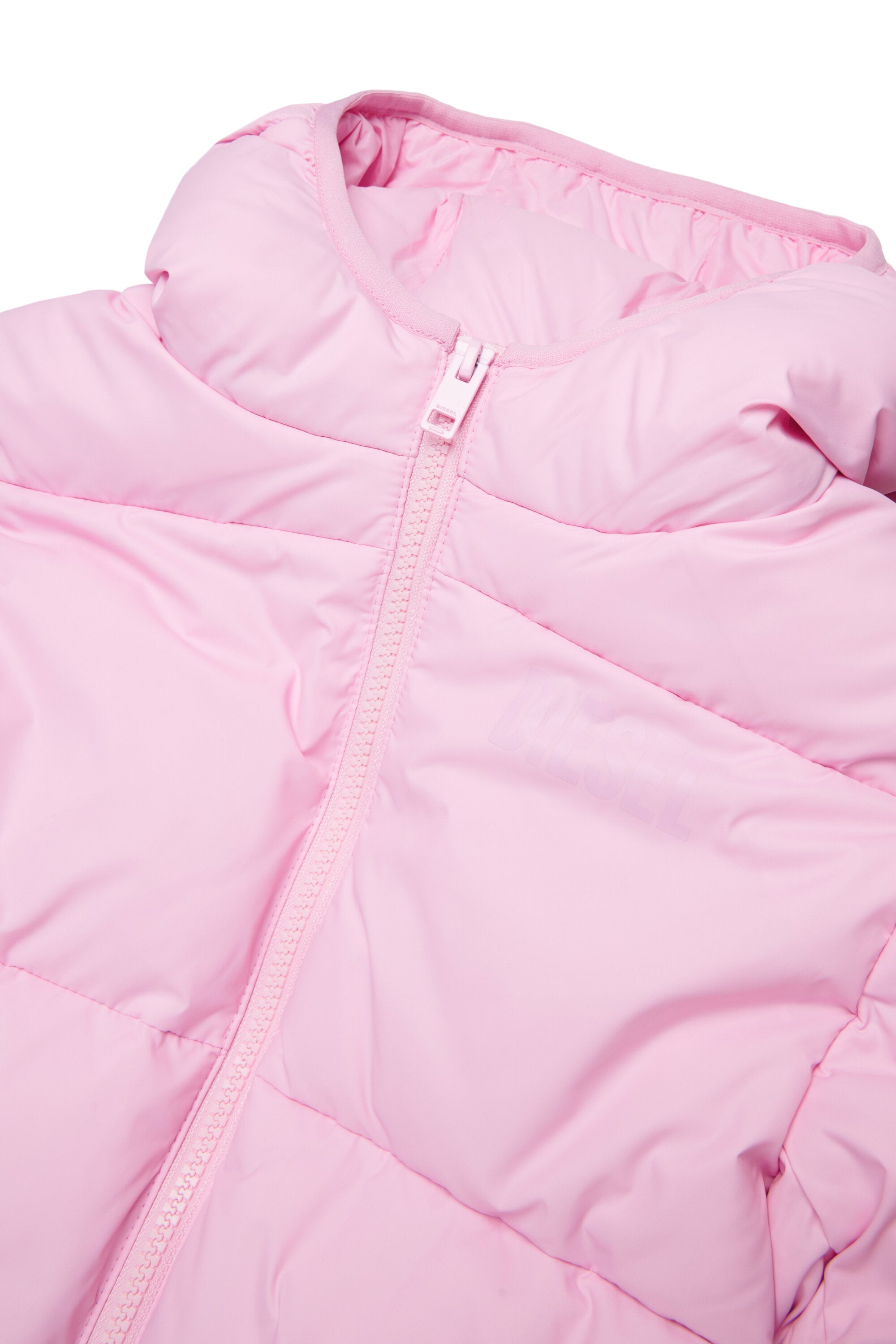 Chaqueta acolchada con logotipo