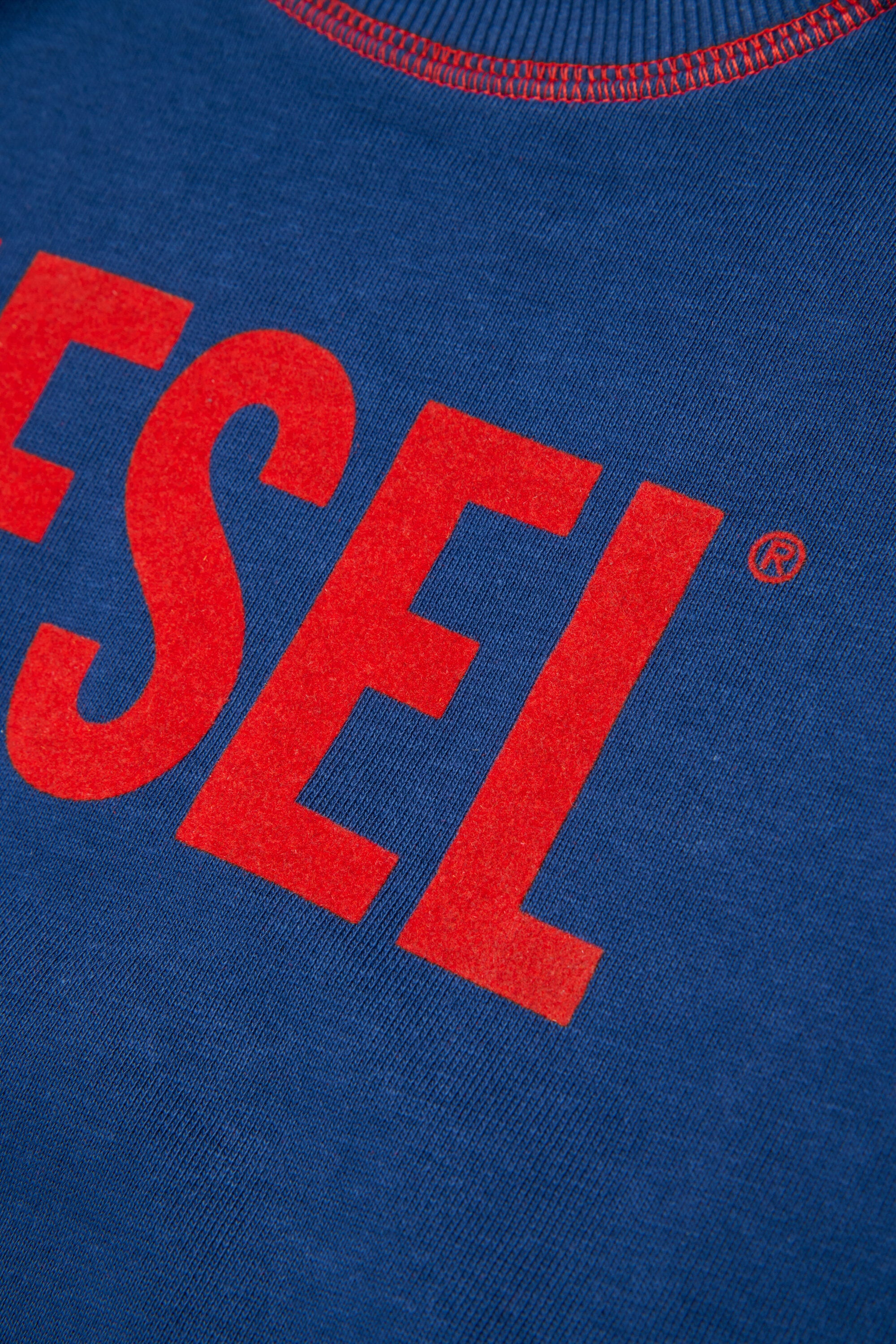 Sudadera con logotipo Diesel y bolsillo canguro