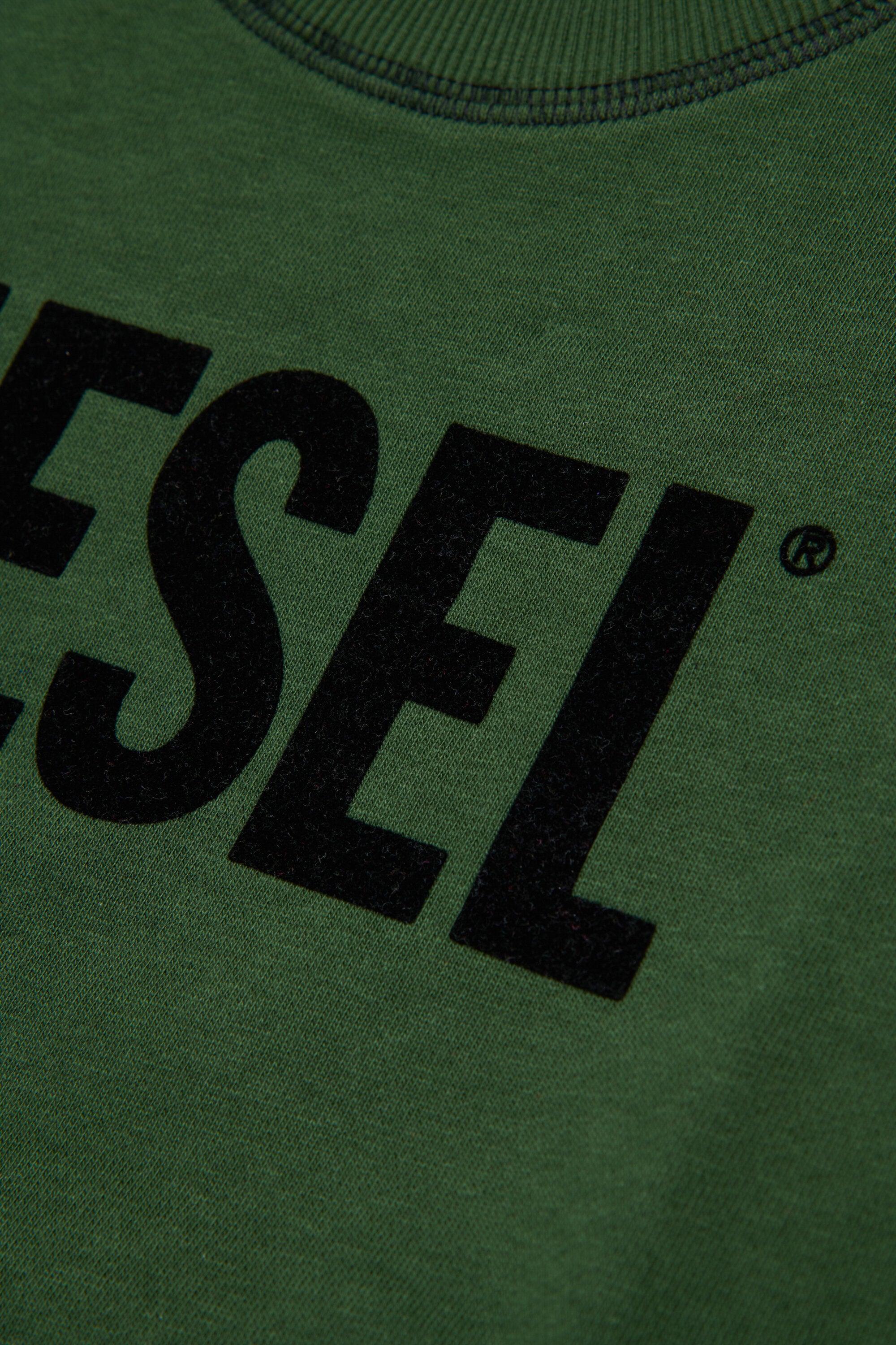 Sudadera con logotipo Diesel y bolsillo canguro