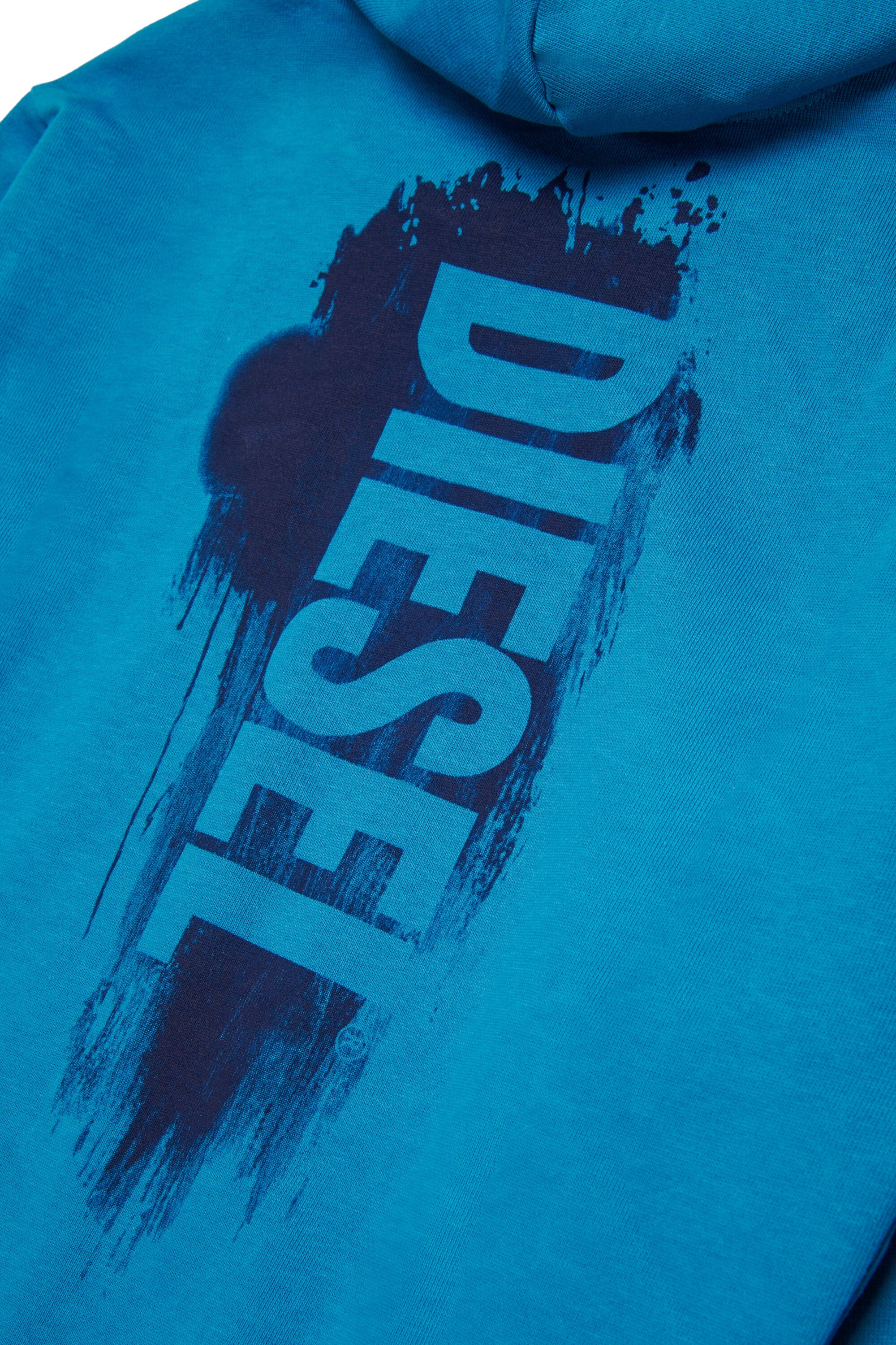 Sudadera con capucha y logotipo Diesel