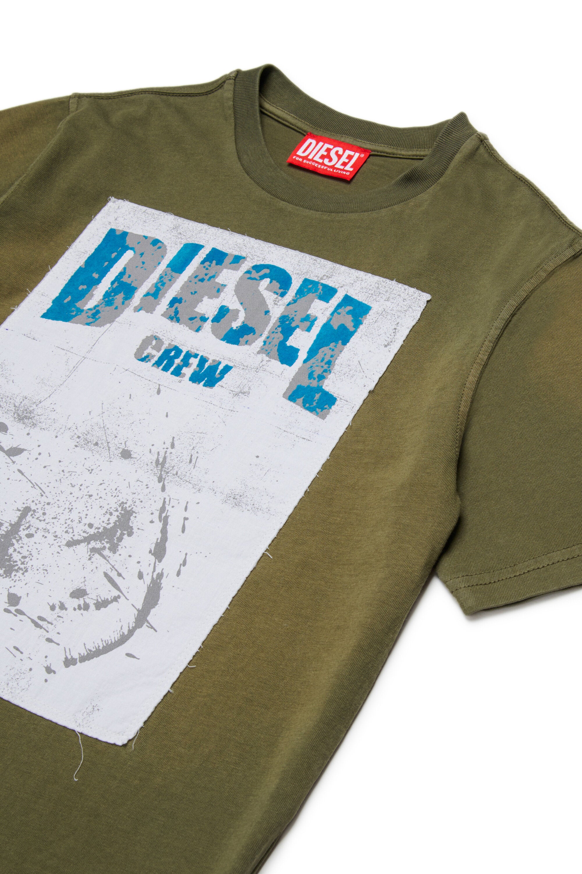 T-shirt with printed logo