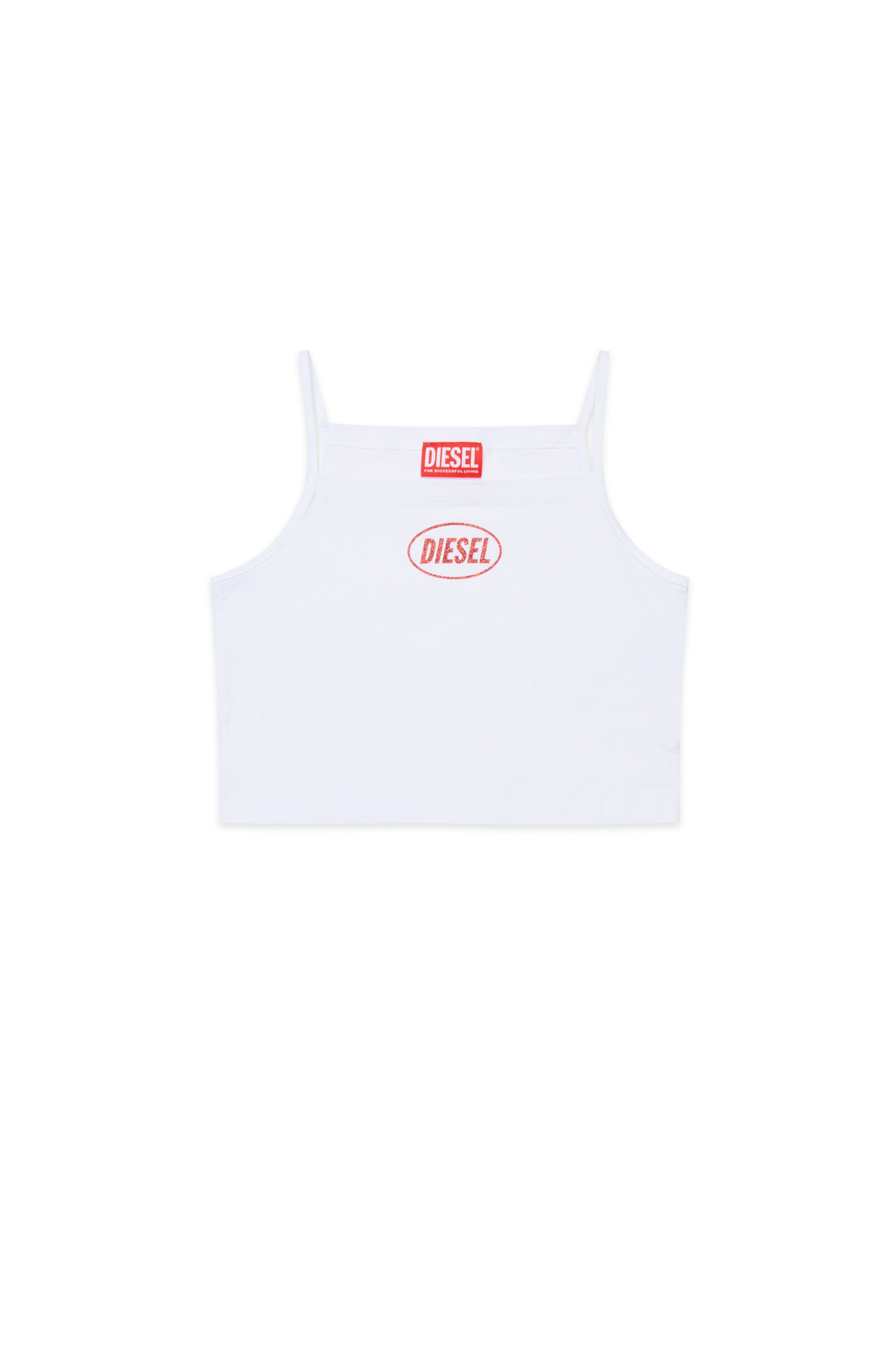 Camiseta sin mangas con logo
