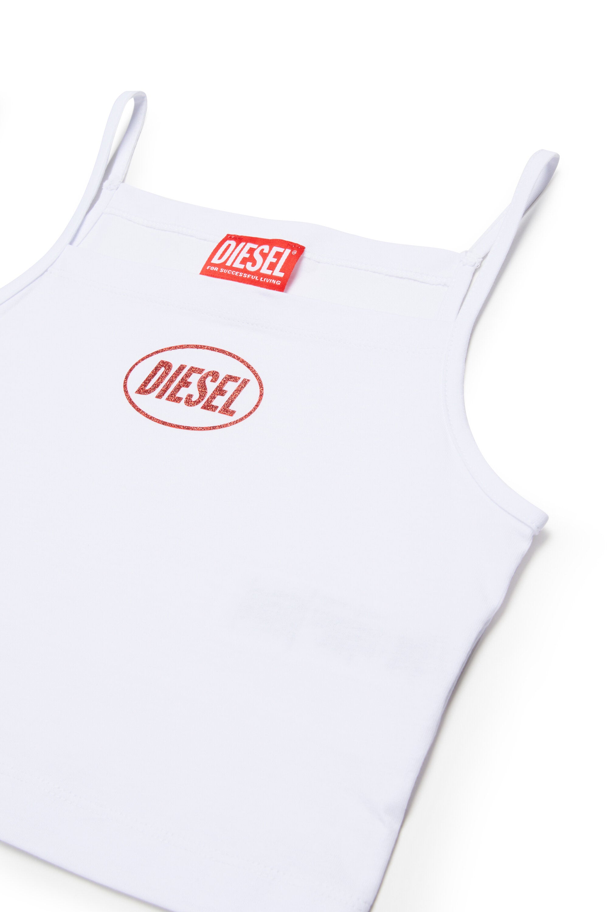 Camiseta sin mangas con logo