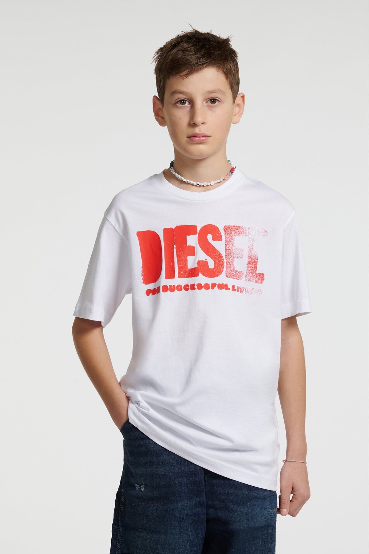 Camiseta con logo frontal