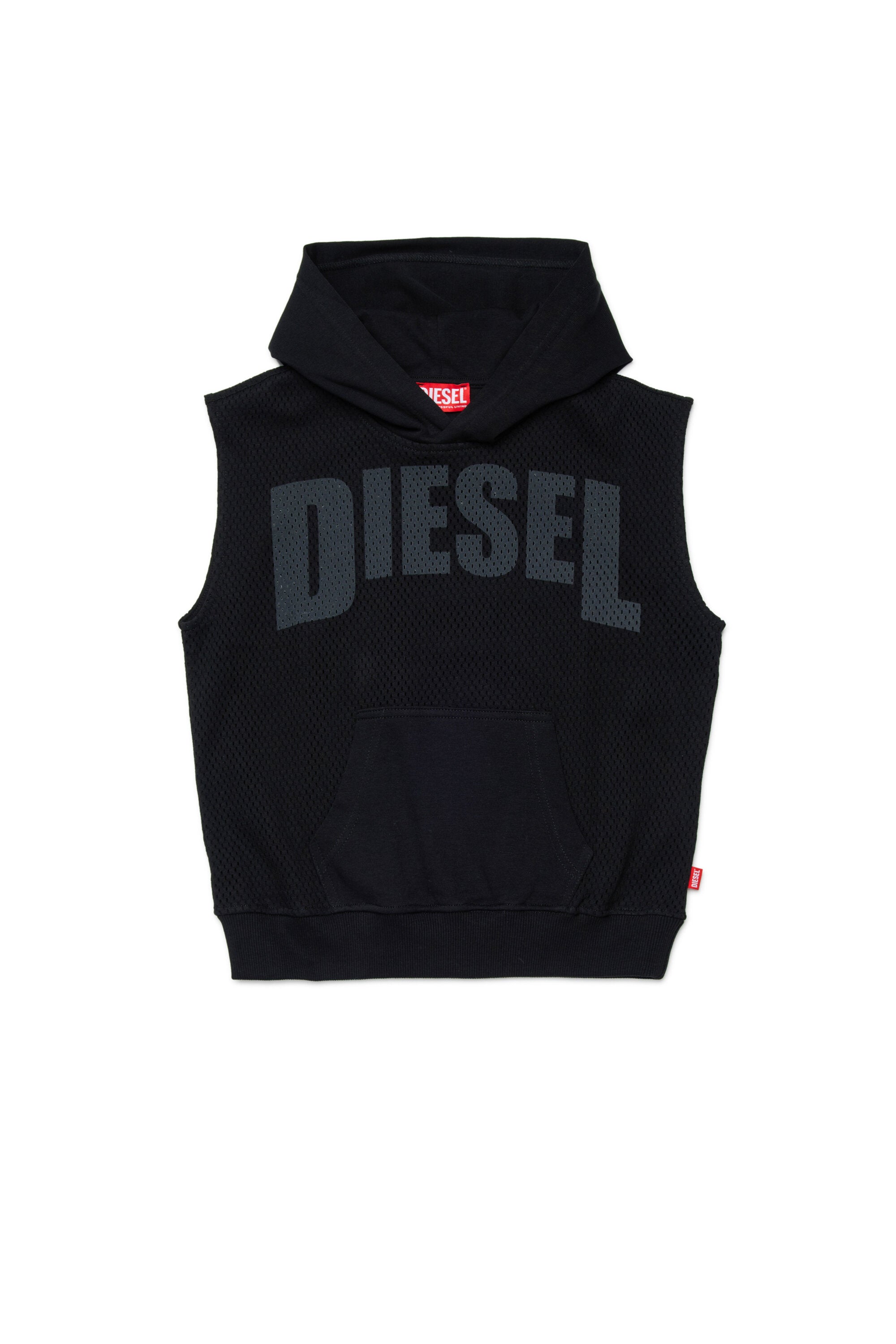 Sudadera sin mangas con logo