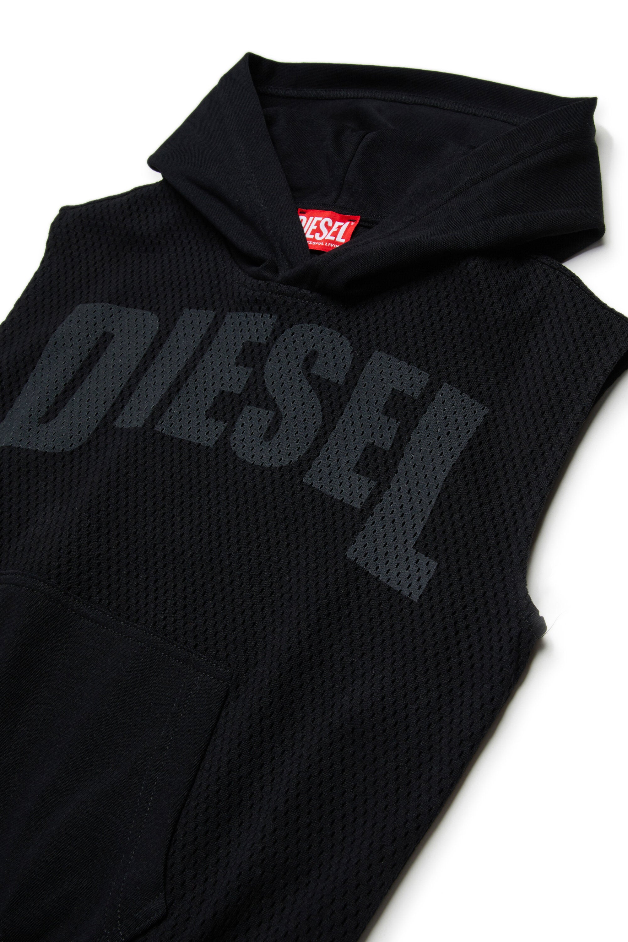 Sudadera sin mangas con logo