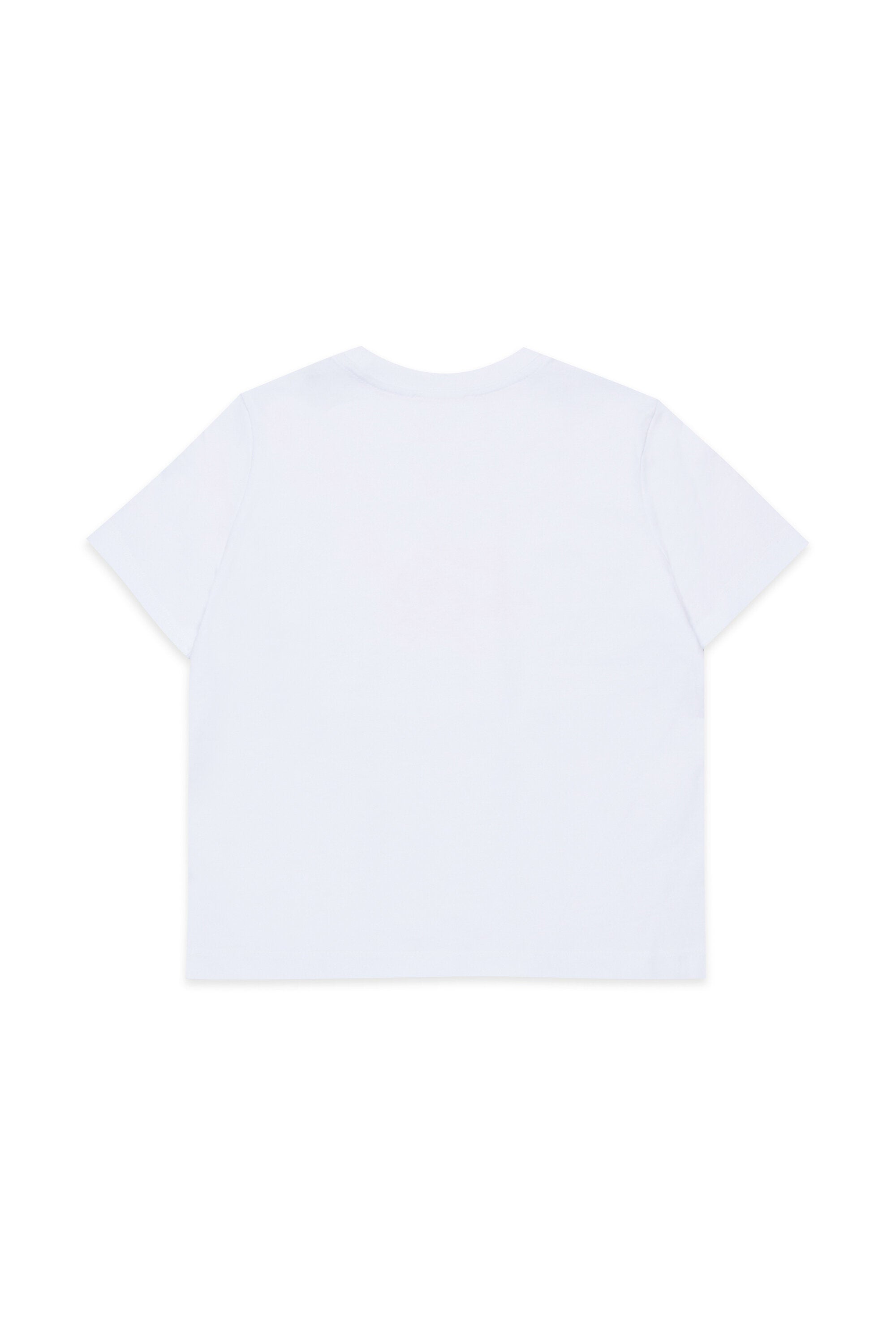 Camiseta con logotipo caligráfico