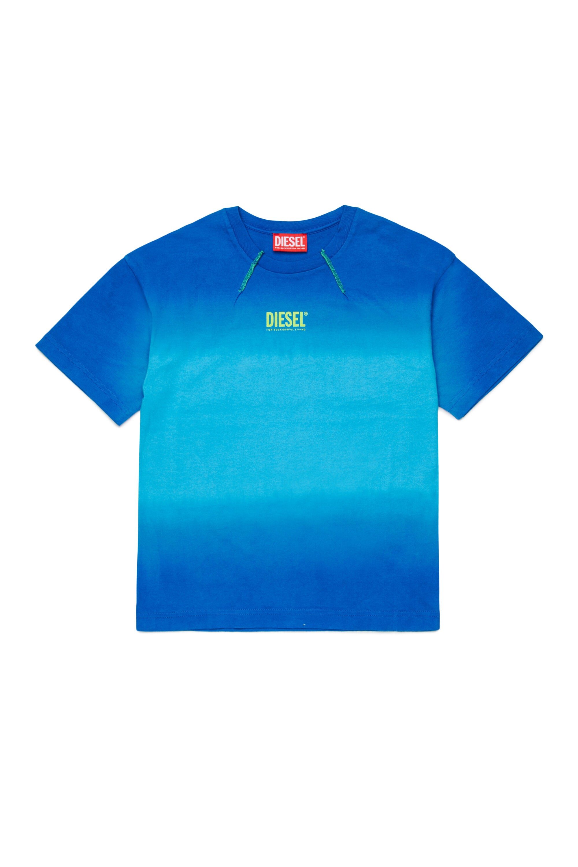 Camiseta de cuello redondo con logo