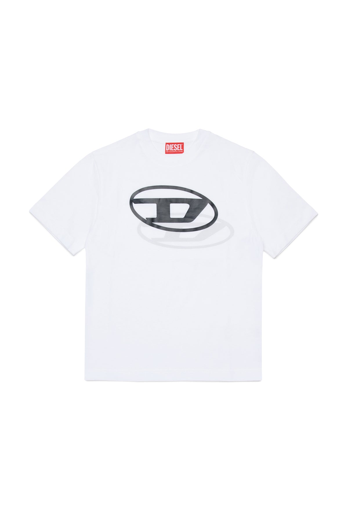 Camiseta con logo Oval D estampado