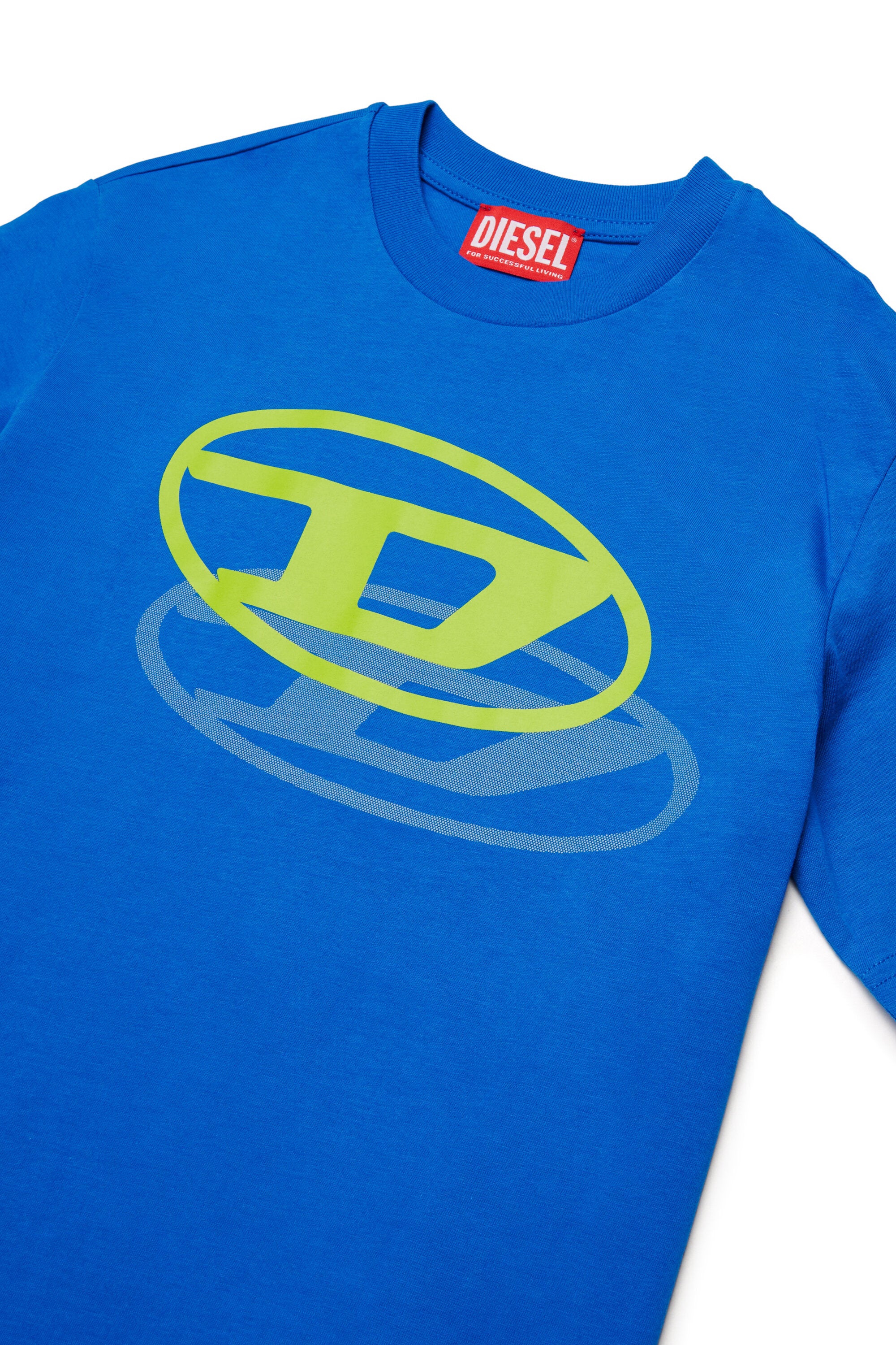 Camiseta con logo Oval D estampado