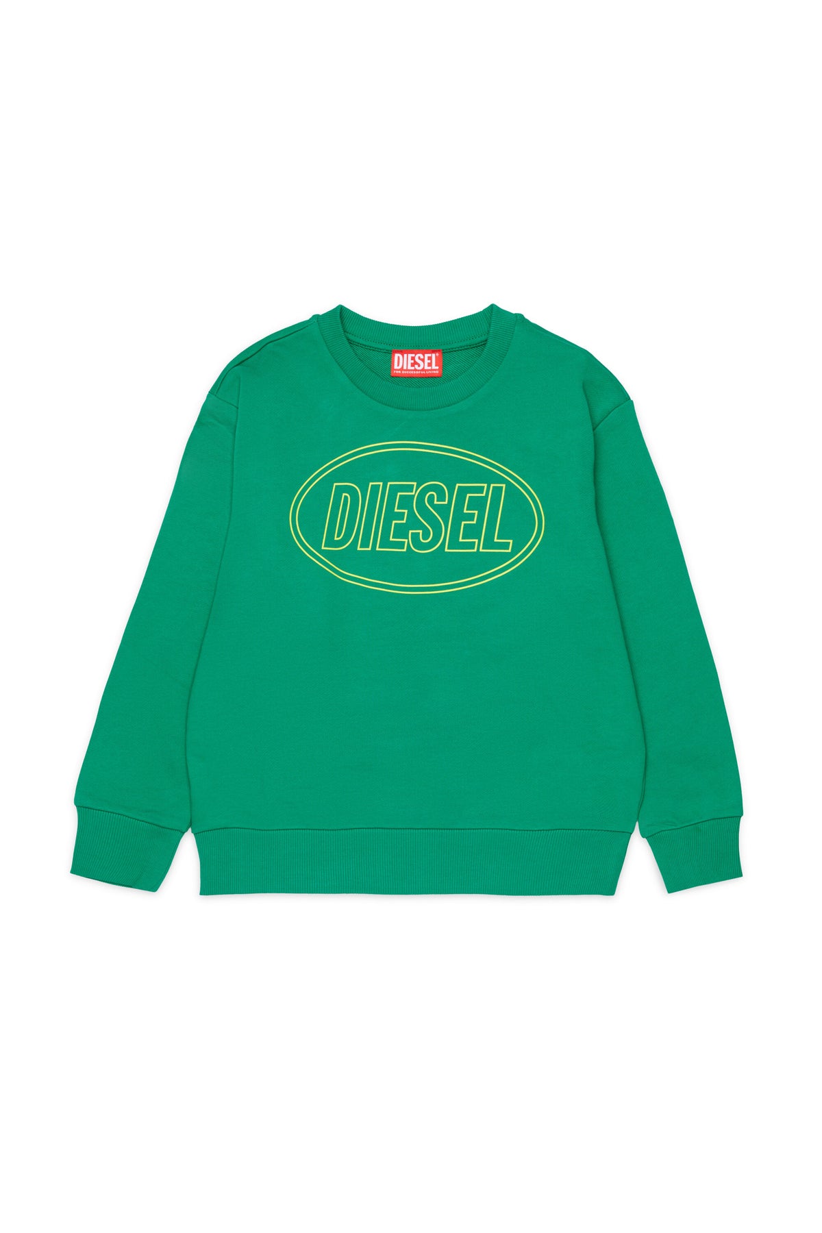 Sudadera con cuello redondo y logotipo