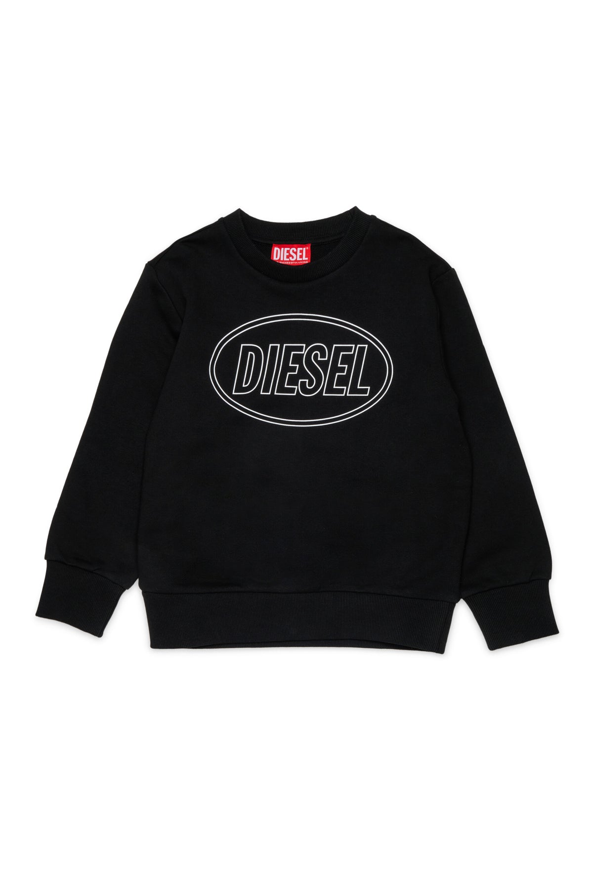 Sudadera con cuello redondo y logotipo