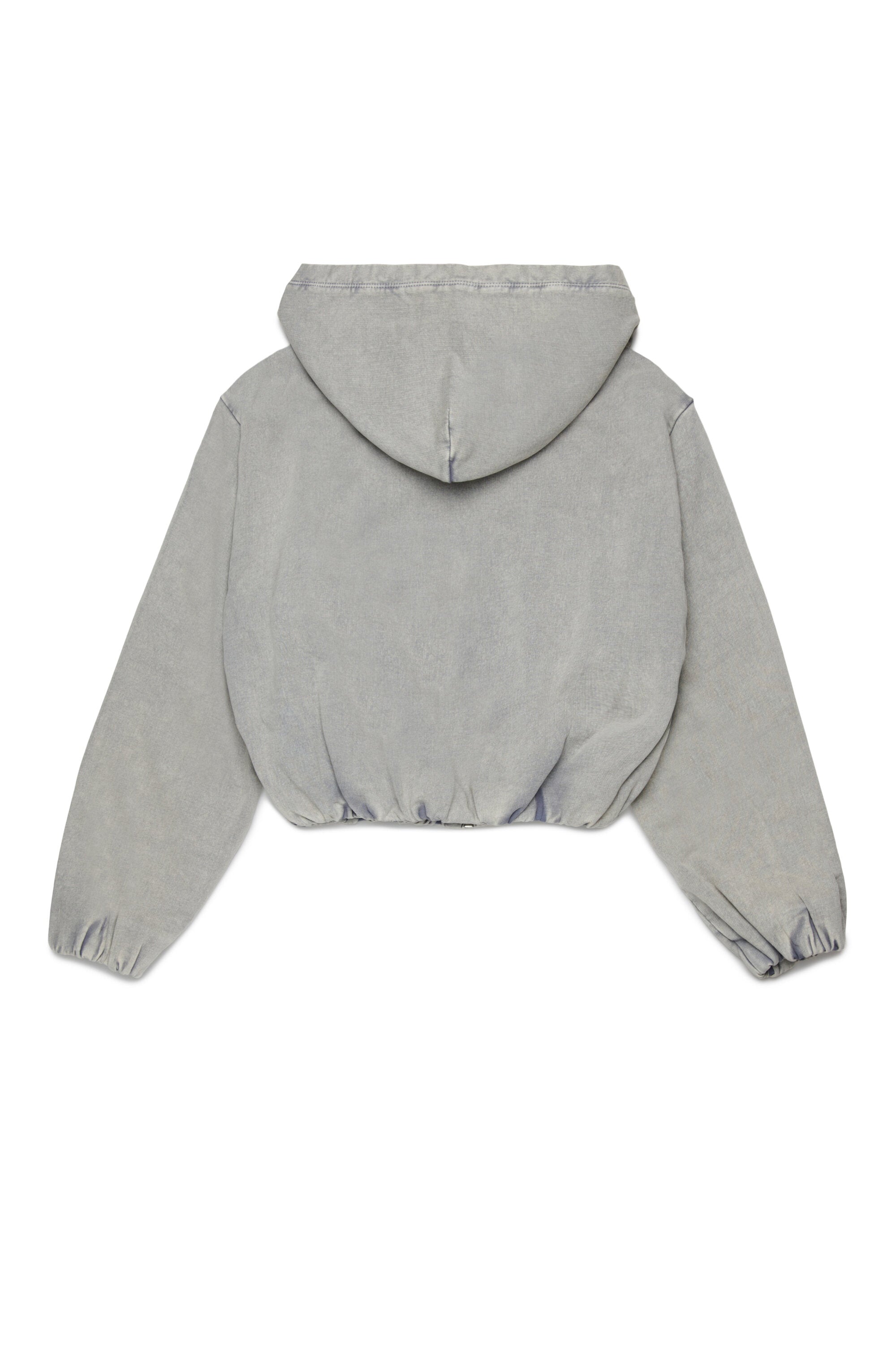 Sudadera con cremallera completa y logo