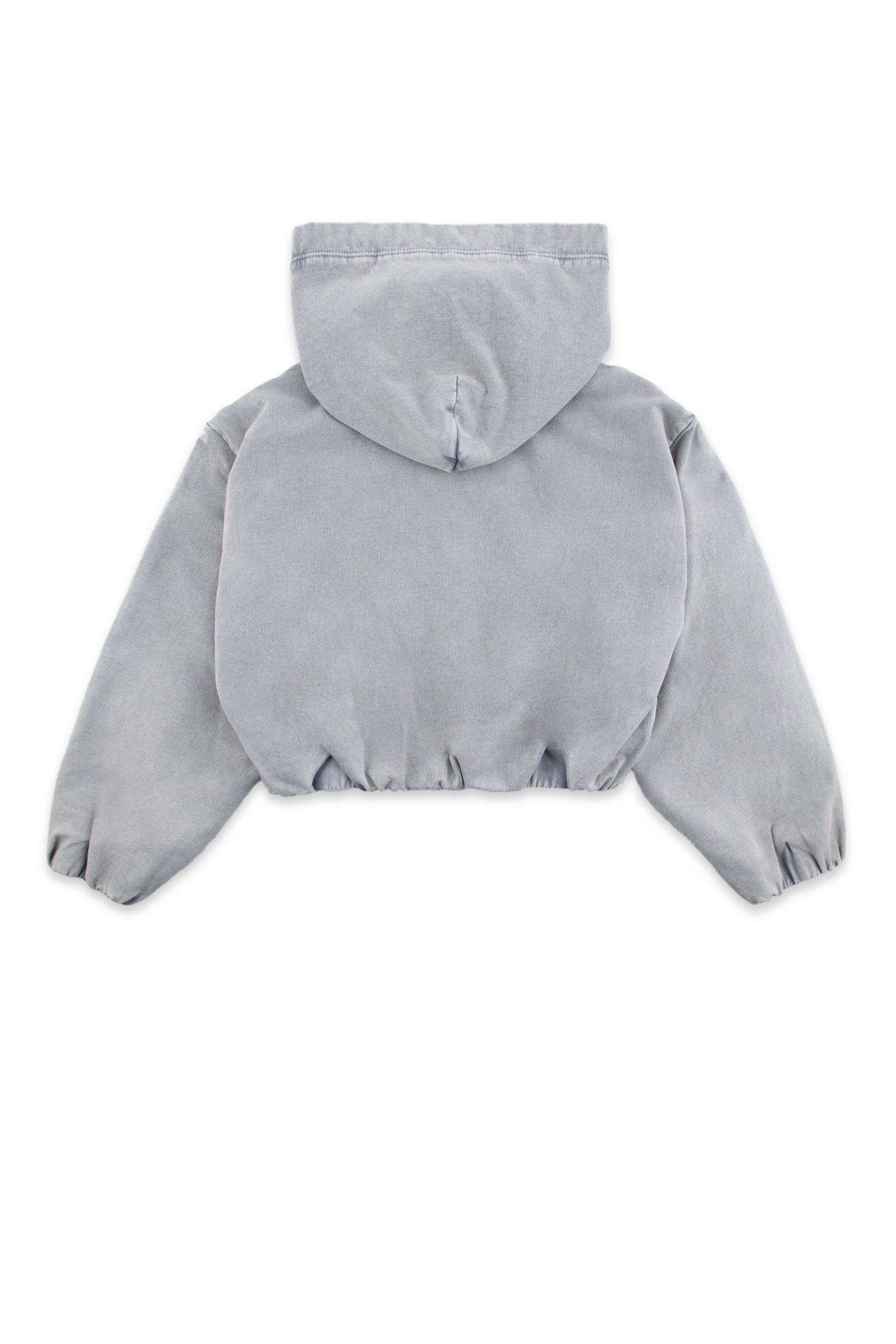 Full-zip sweatshirt with logo