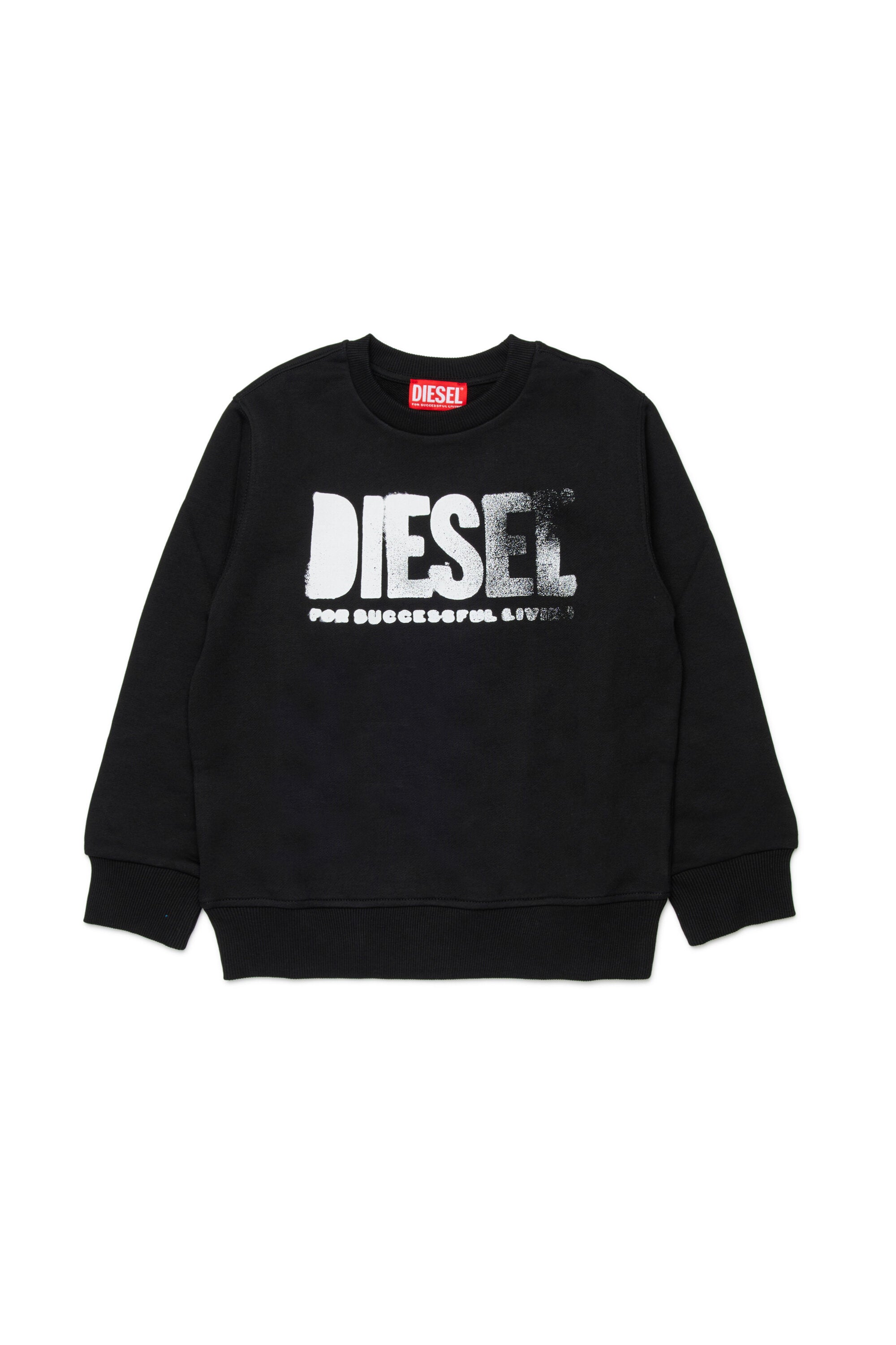 Sudadera de cuello redondo con logo