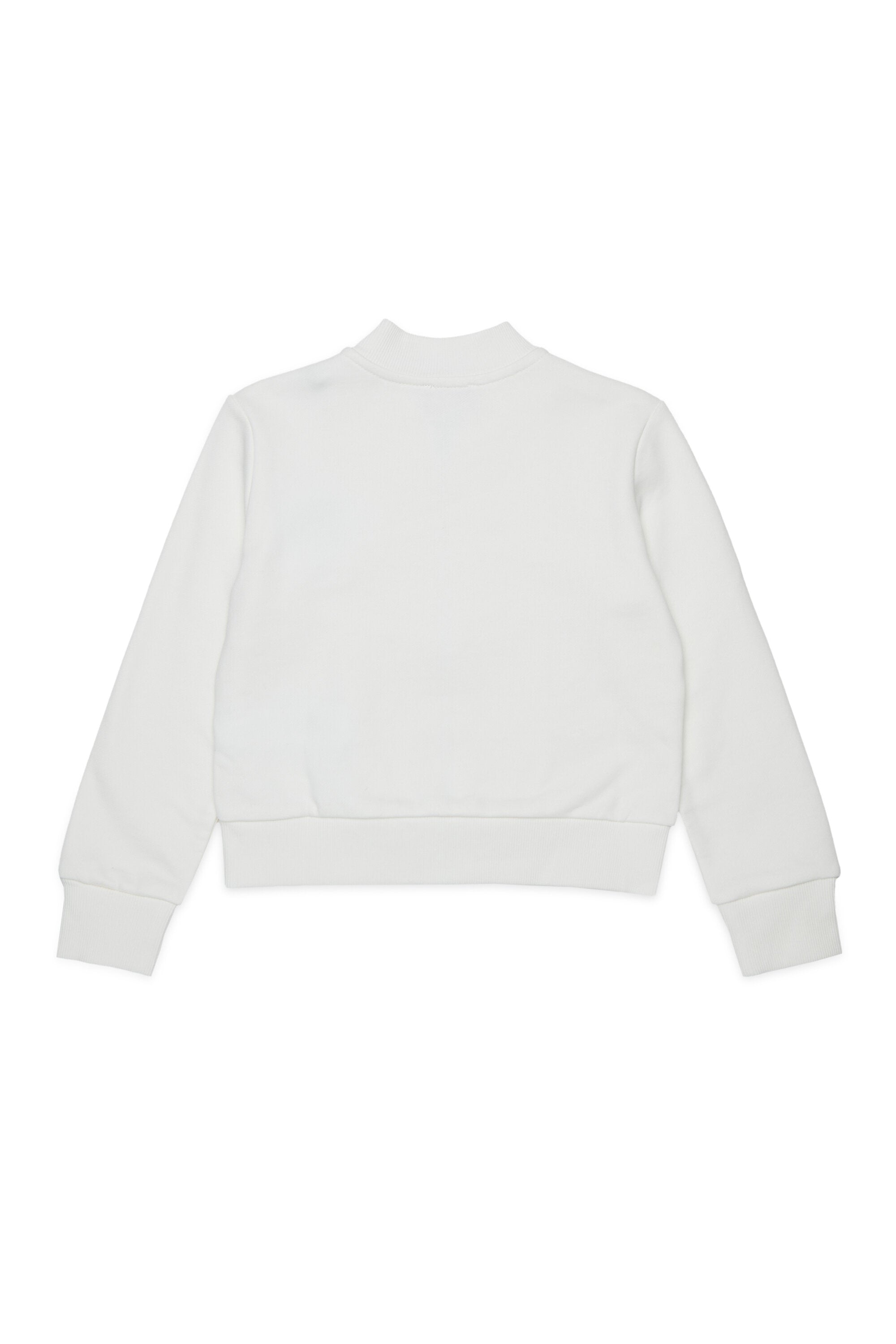 Sudadera con cremallera completa y logo