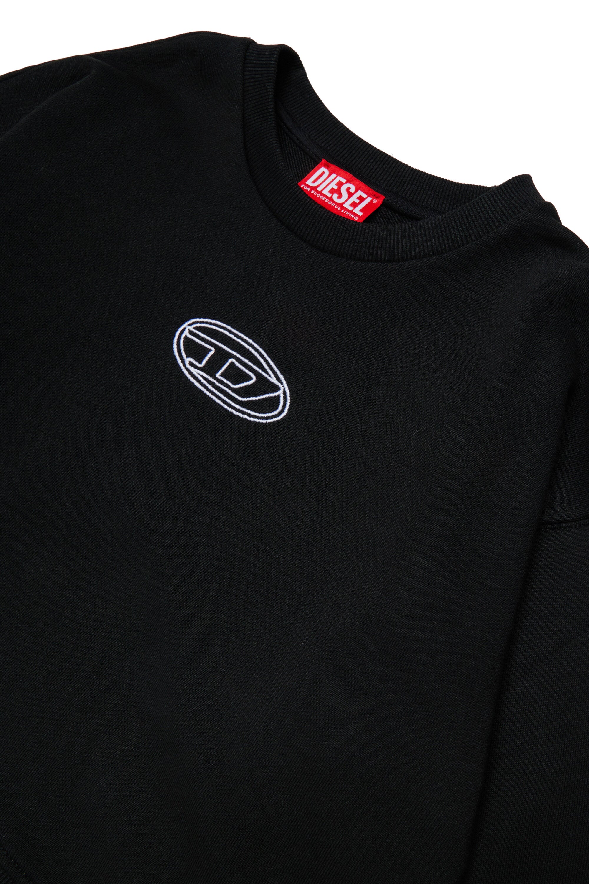 Sudadera de cuello redondo con logo
